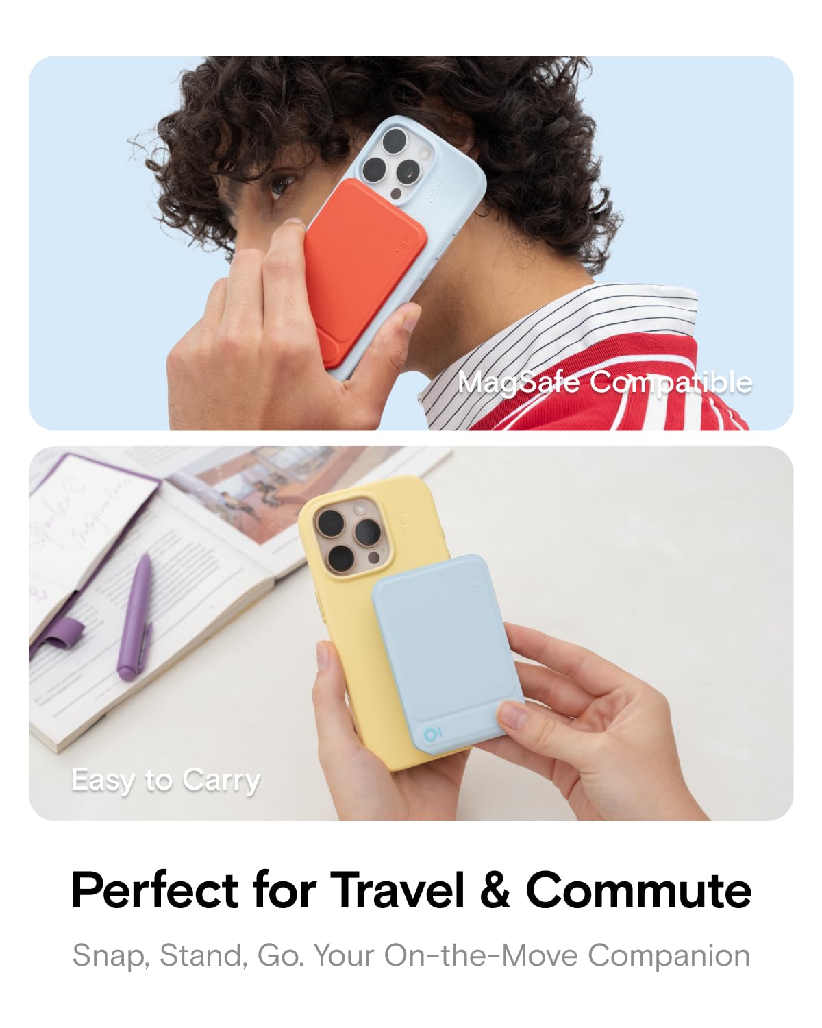 MOFT Phone Tripod Stand, Portable Selfie Stick for iPhone, Mulit- - MOFT Official Product View 6