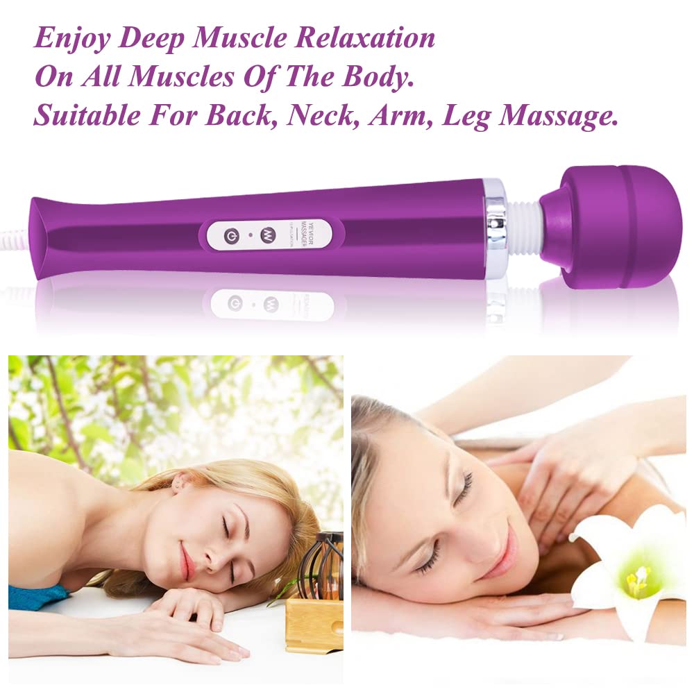 YEVIOR Wired Powerful Handheld Massager with Strong - YEVIOR Official Imagery - 7