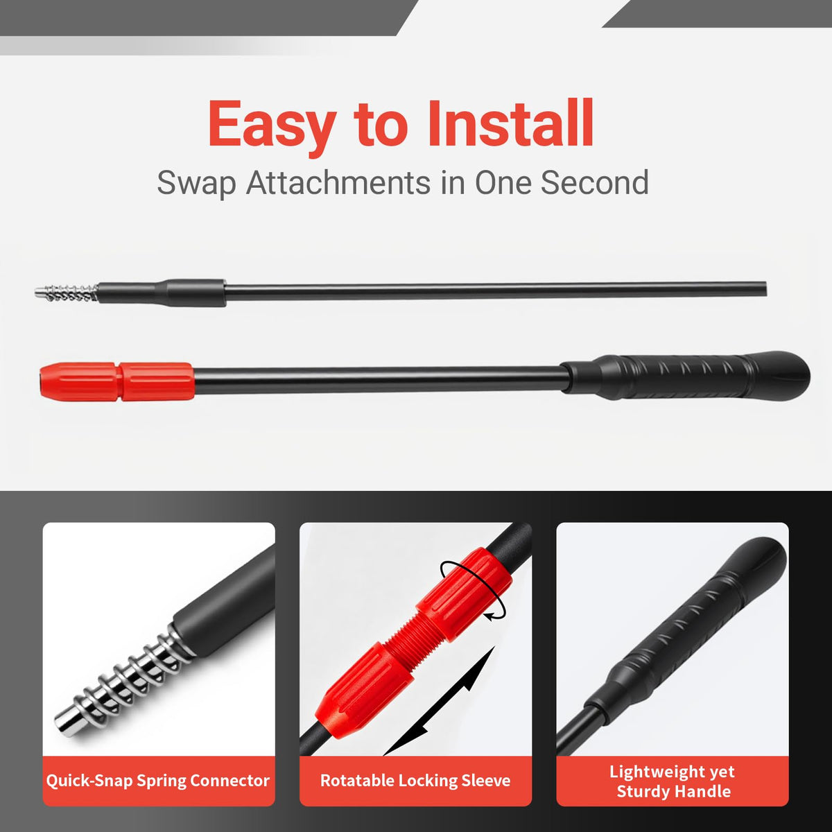 UPETTOOLS Aquarium Clean Tool 6 in 1 Fish Tank Cleaning Kit - UPETTOOLS Official Imagery - 7