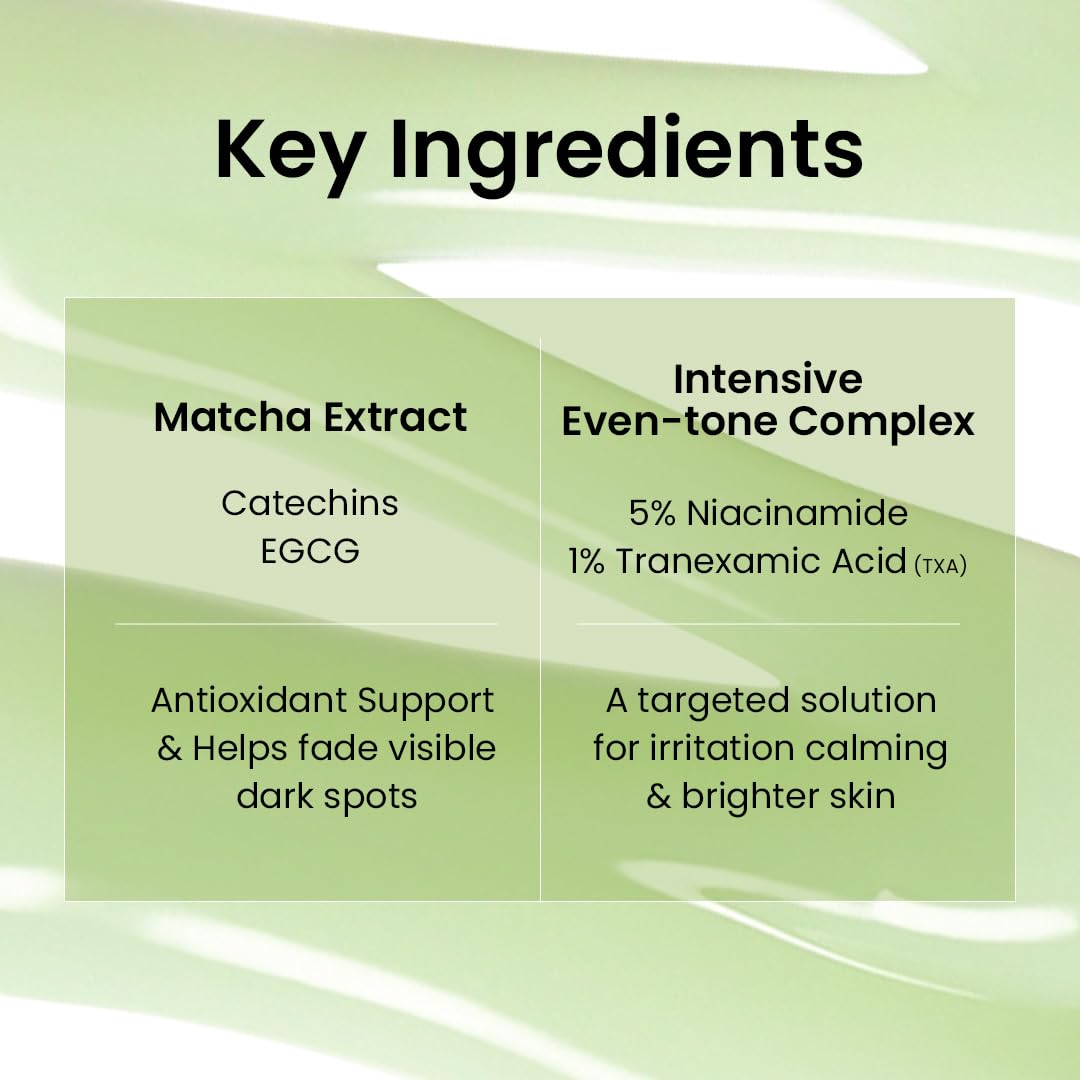 beplain Matcha Catechin Cream, 5% Niacinamide 1% Tranexamic Acid - beplain
