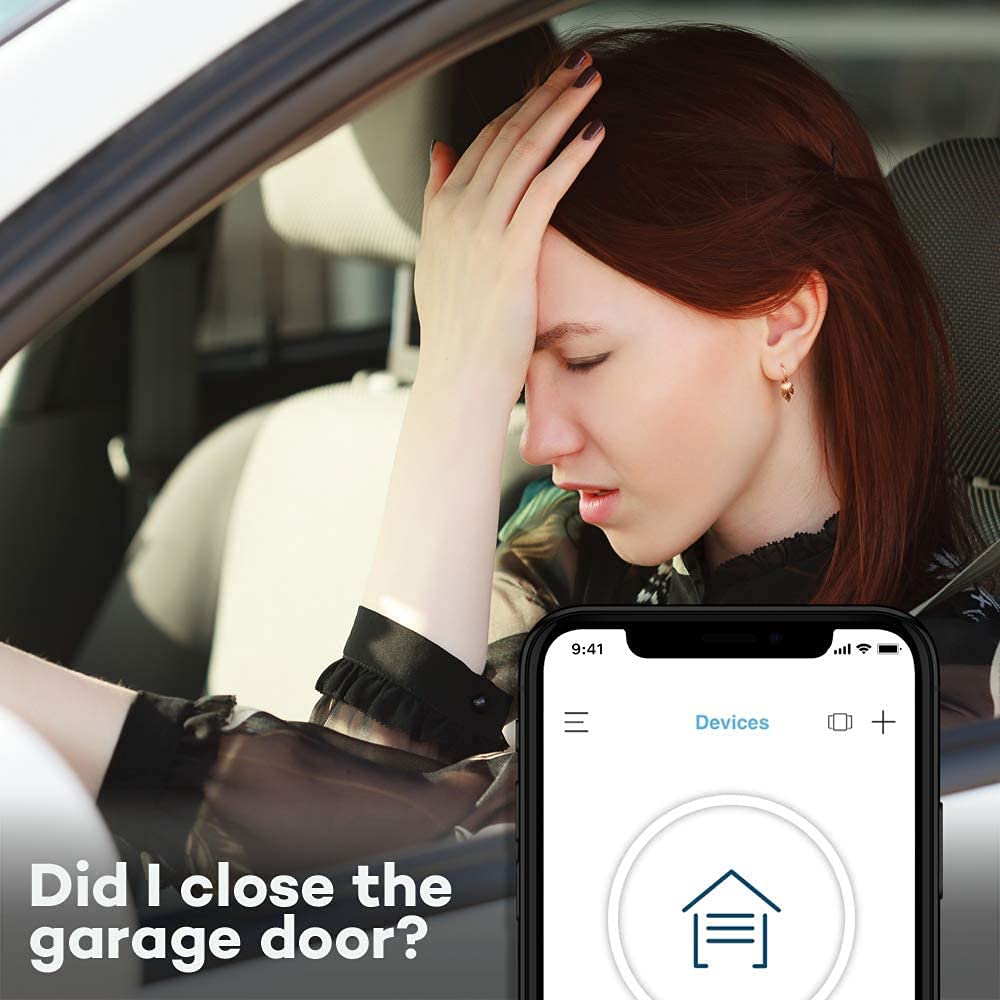 CHAMBERLAIN Smart Garage Control - Wireless Garage Hub and Sensor - CHAMBERLAIN Official Product View 3