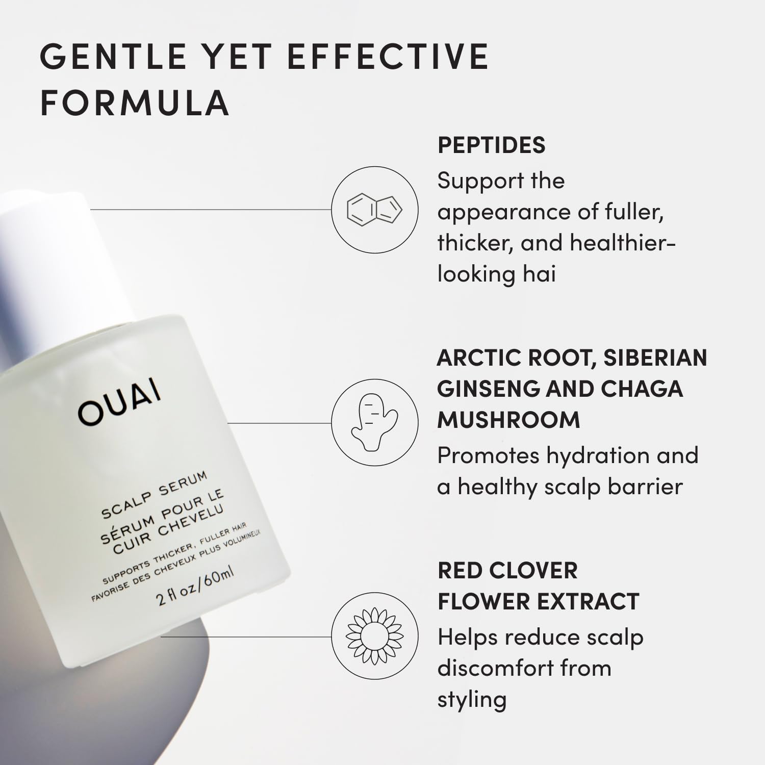 OUAI Scalp Serum - Balancing Hair Serum - OUAI Official Product View 6