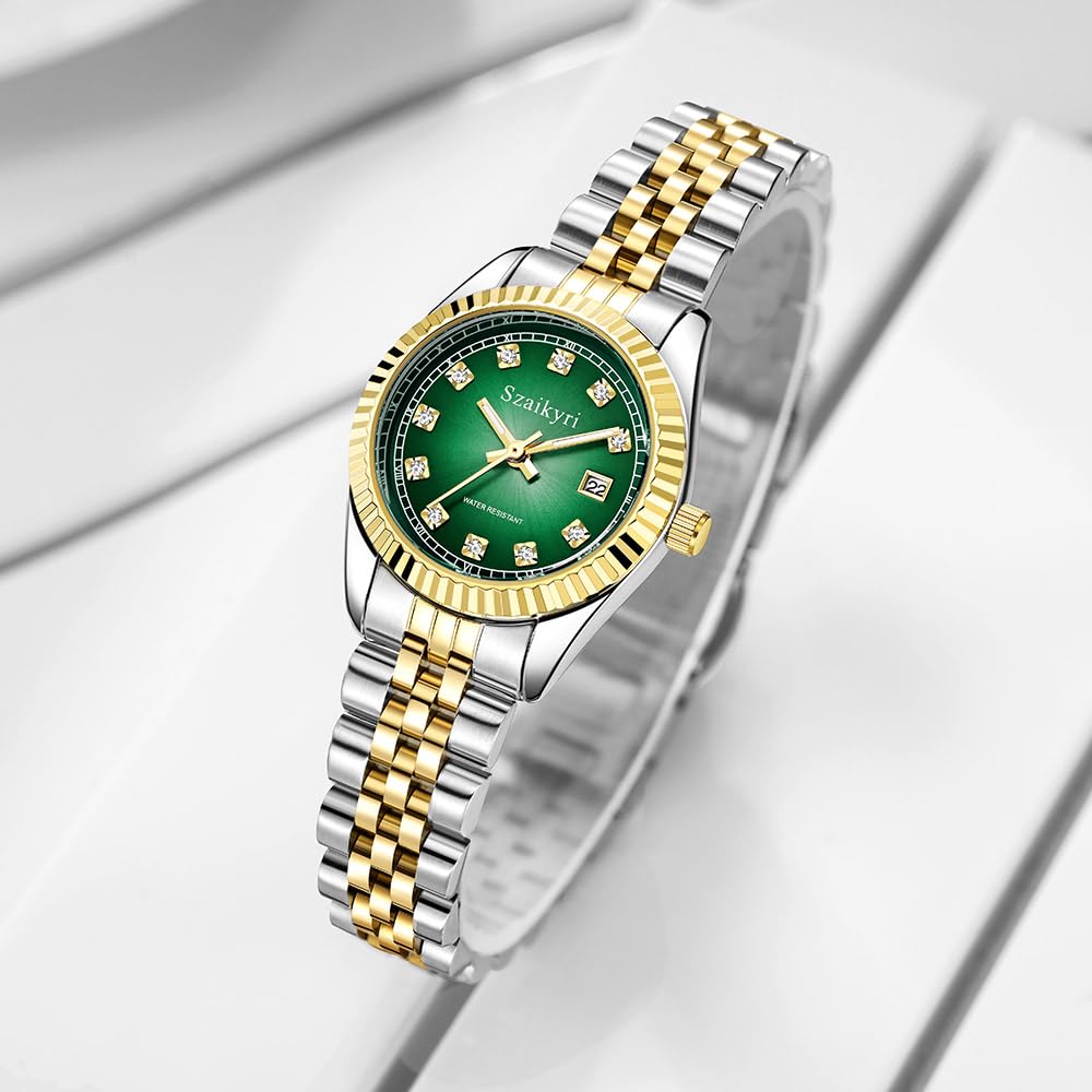 Szaikyri Classic Watch for Women with Solid Stainless Steel - Szaikyri Official Imagery - 5