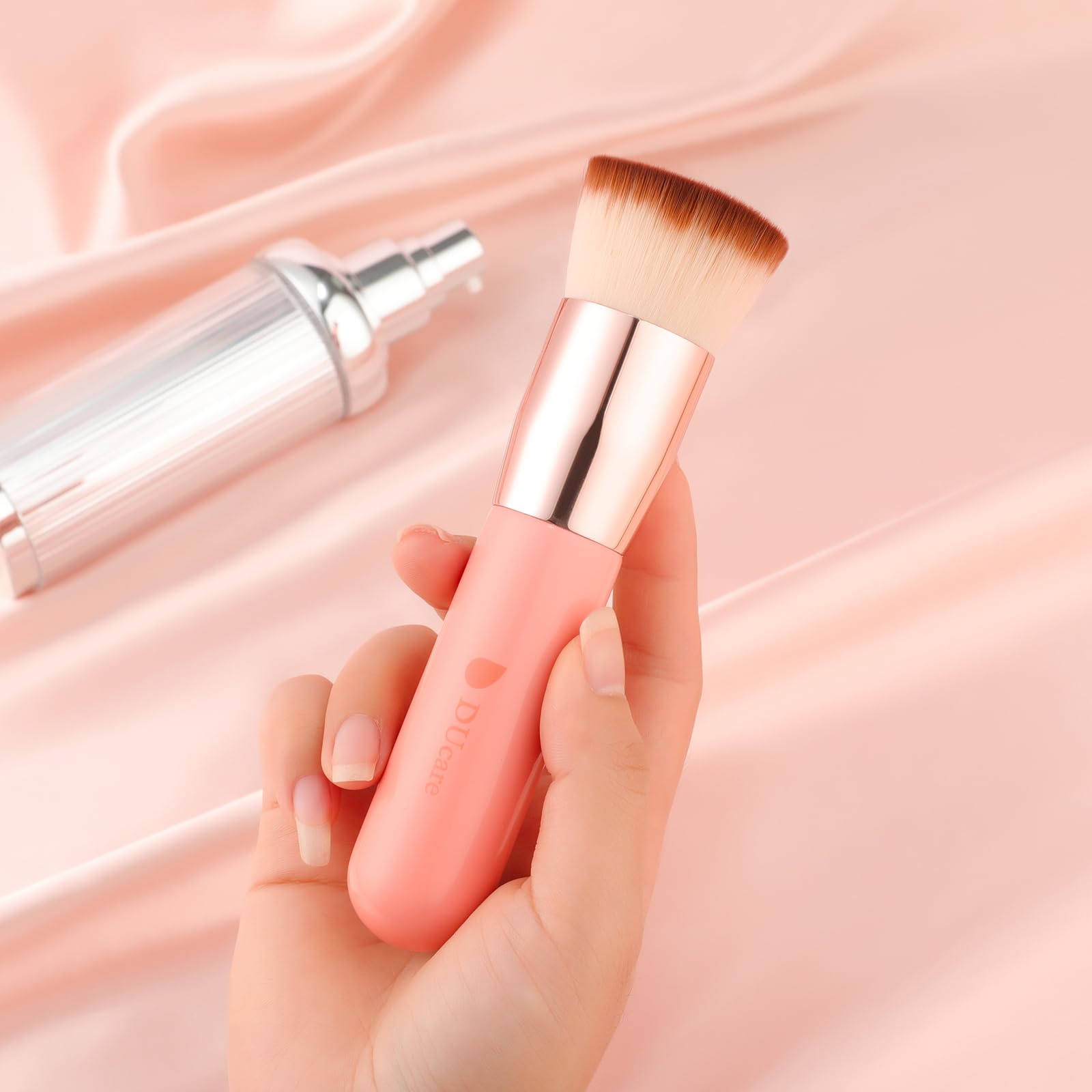 DUcare Foundation Brush for Liquid Makeup,Flat Top Kabuki Foundation B - View 10