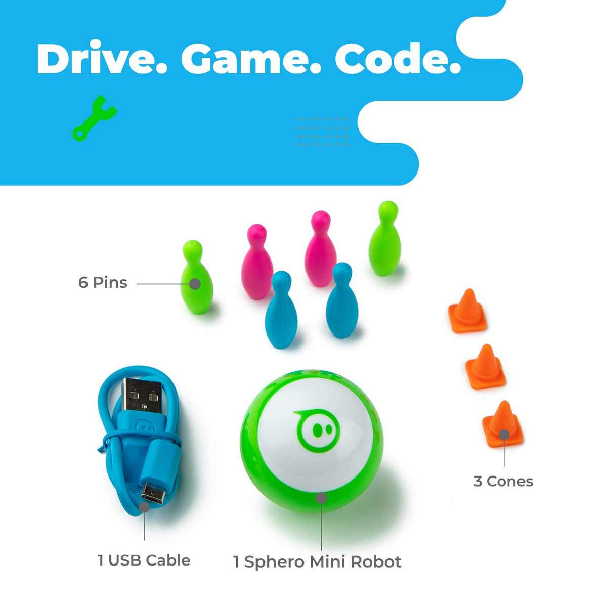 Sphero Mini Green Coding Robot Ball - Sphero Official Imagery - 3