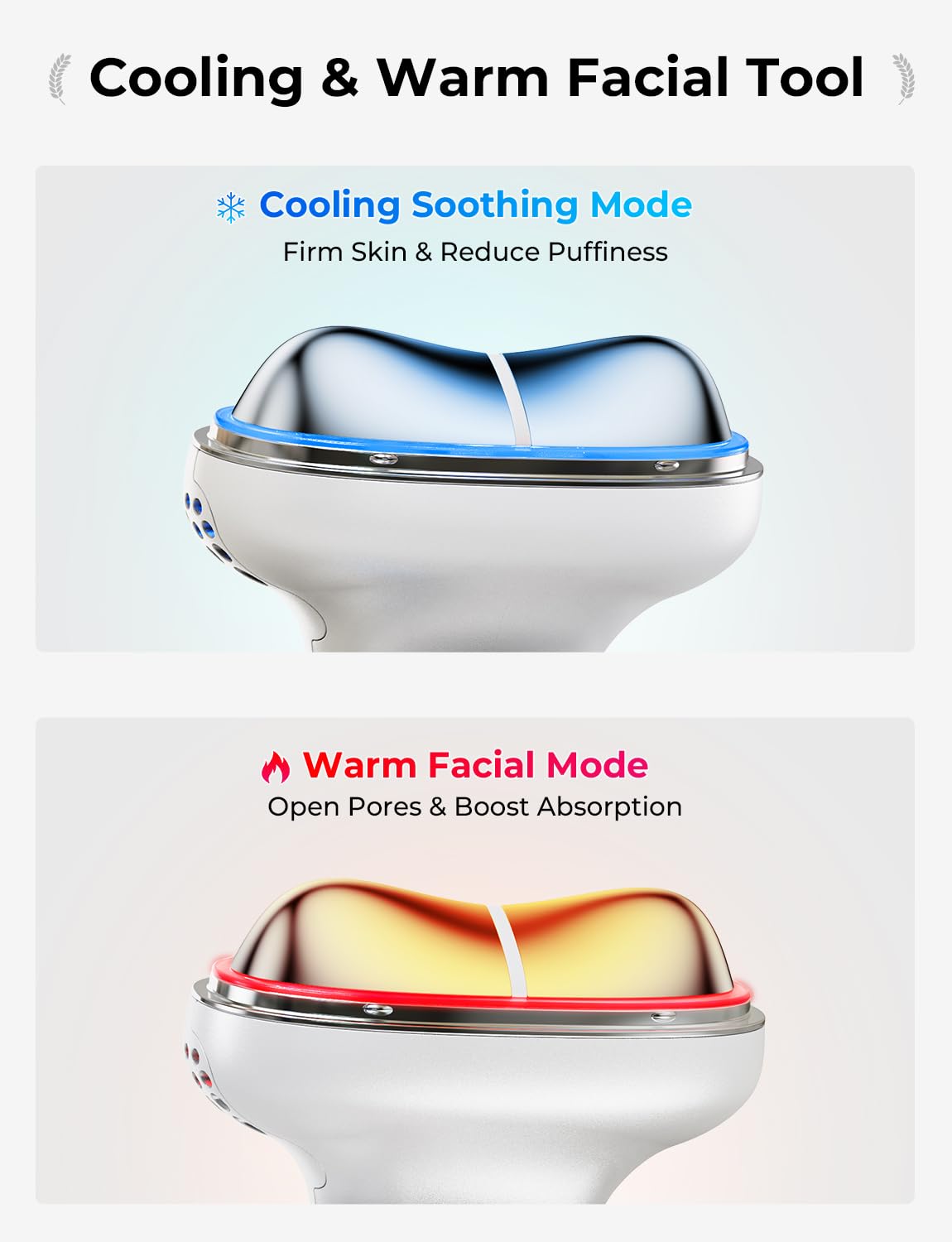 2026 Upgraded Cold Heat Face Sculpting Tool with Red Light - swancode Official Imagery - 4