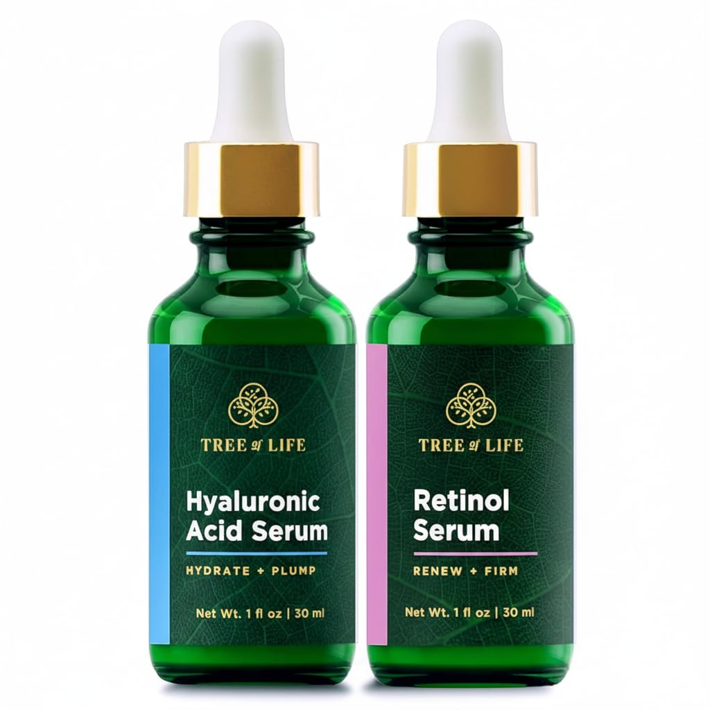 Tree of Life Face Serum Skin Care Set, Vit C, Niacinamide & Peptides Serum - Tree of Life Official Product View 10