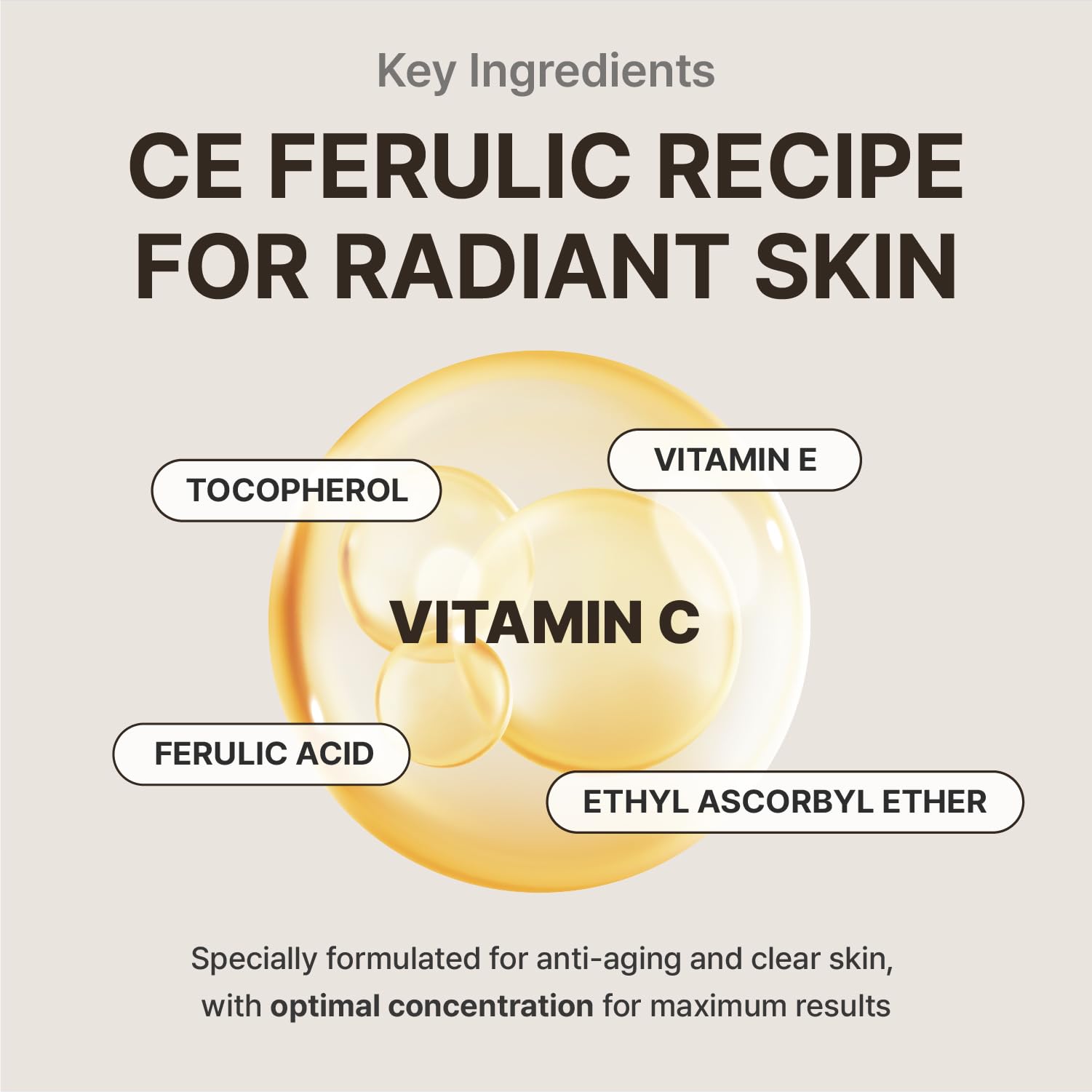 Core Vita Radiance Ampoule, 17% Pure Vitamin C Face Serum - Rbfy.