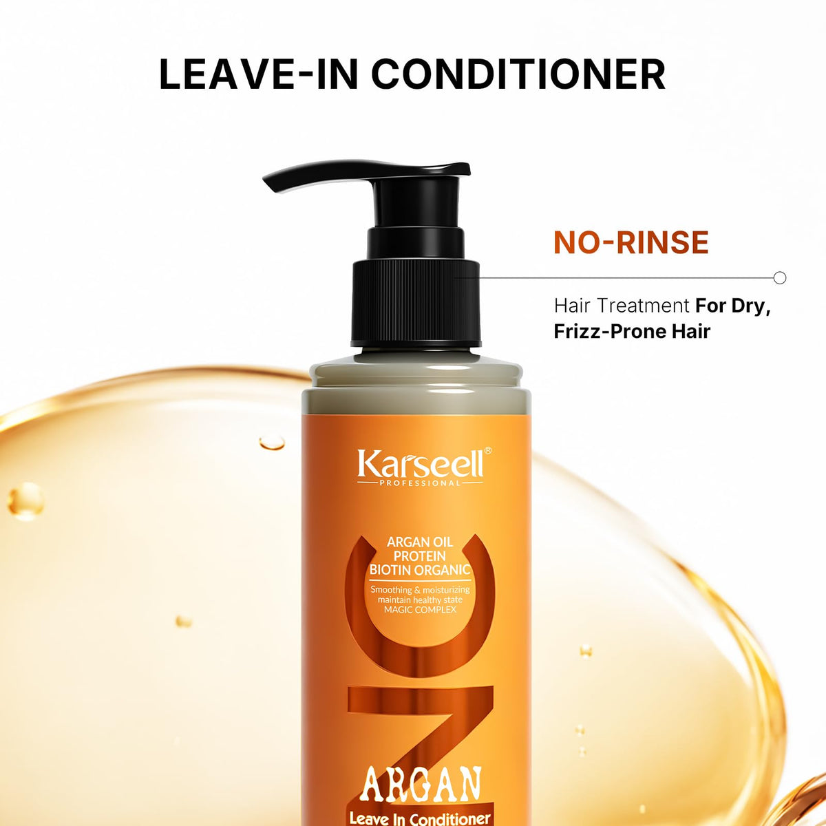Karseell BNC Argan Leave In Conditioner 6 76 Fl Oz - Karseell Official Imagery - 4