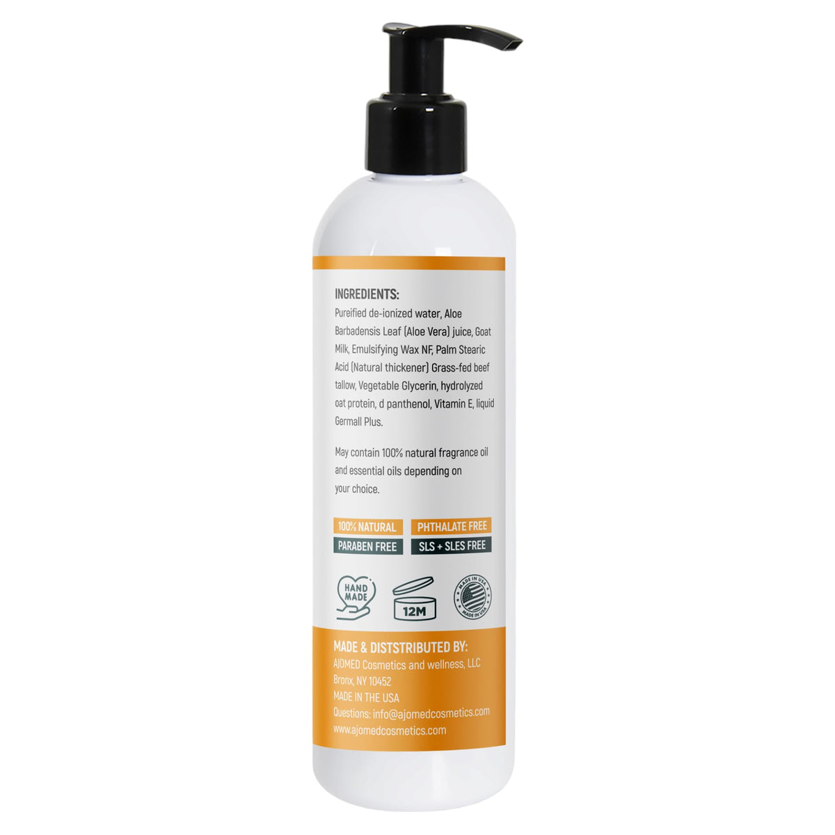Tallow Goat Milk Body Lotion for Sensitive Skin Organic - Handmade Official Imagery - 5