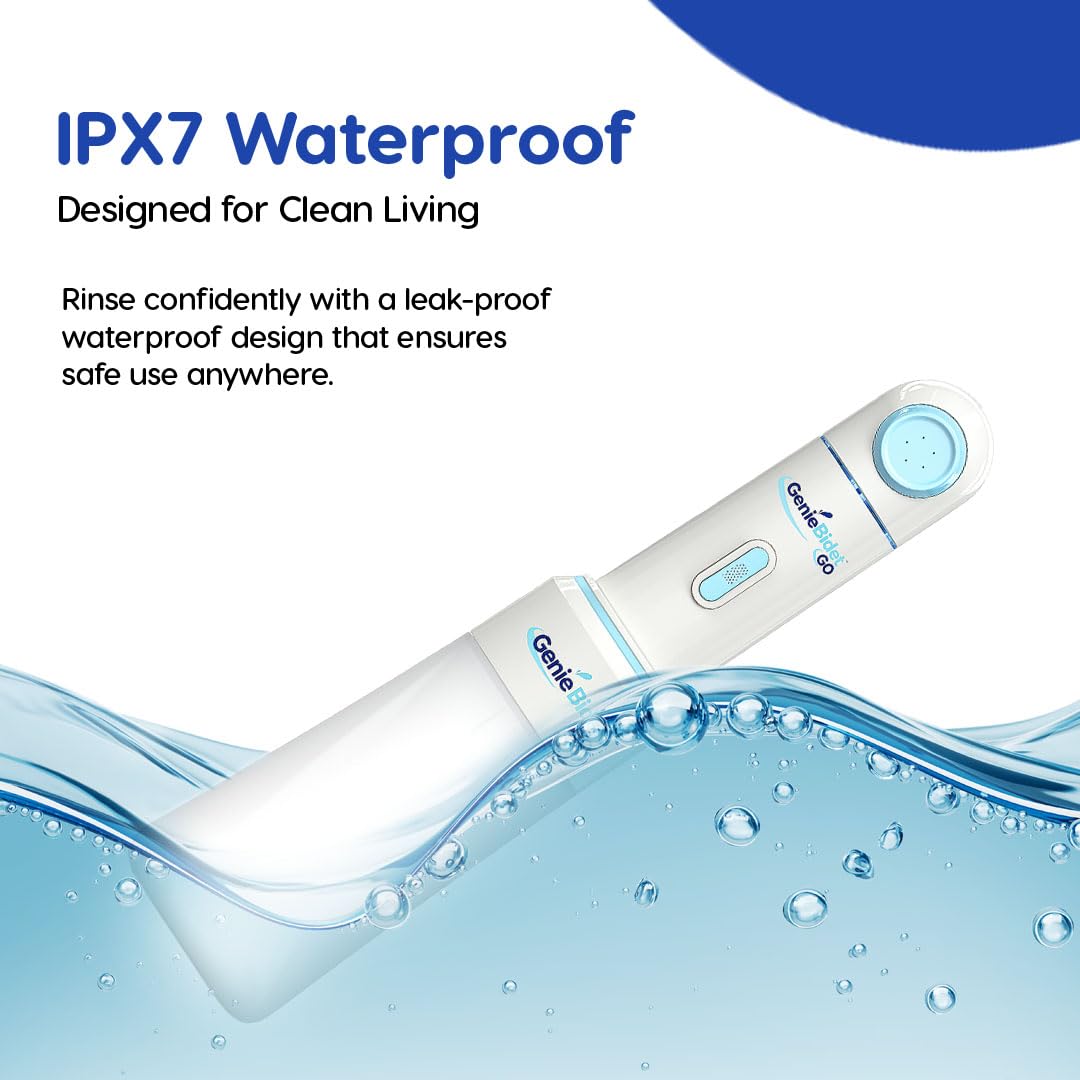 Upgraded 2025 Portable Bidet Rechargeable - GenieBidet Official Imagery - 8