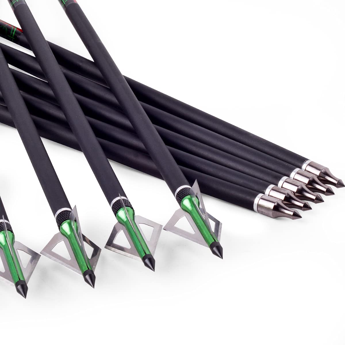 Crossbow Bolts 20 22 Inch Carbon Archery Arrows 12 Pack and - LWANO Official Imagery - 6