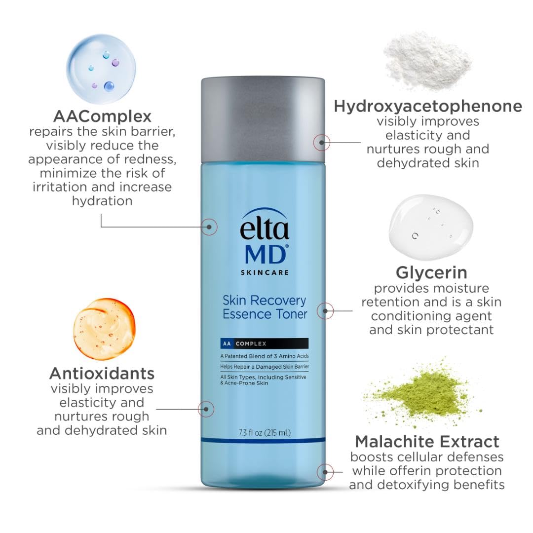 EltaMD Skin Recovery Essence Hydrating Face Toner Alcohol - Premium Selection Official Imagery - 7