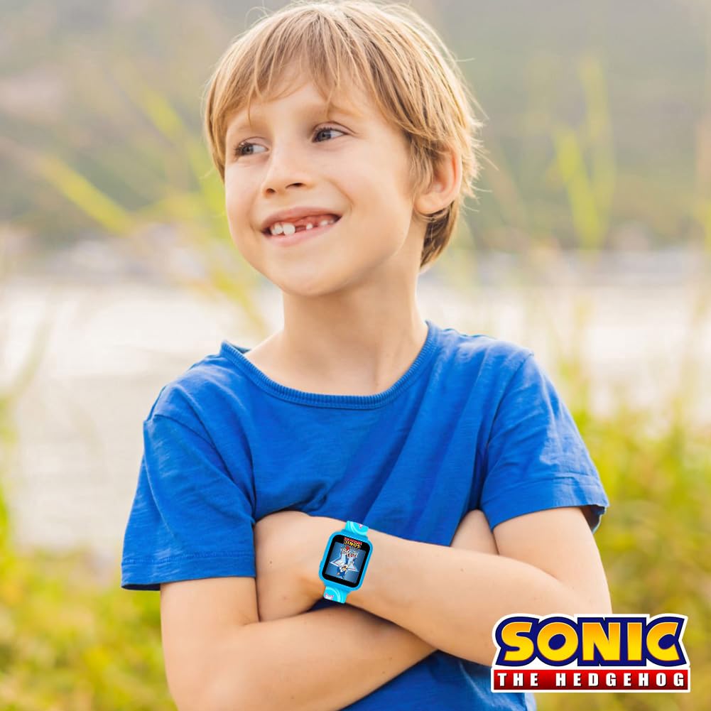 Accutime SEGA Sonic the Hedgehog Educational Learning Touchscreen Smar - View 4