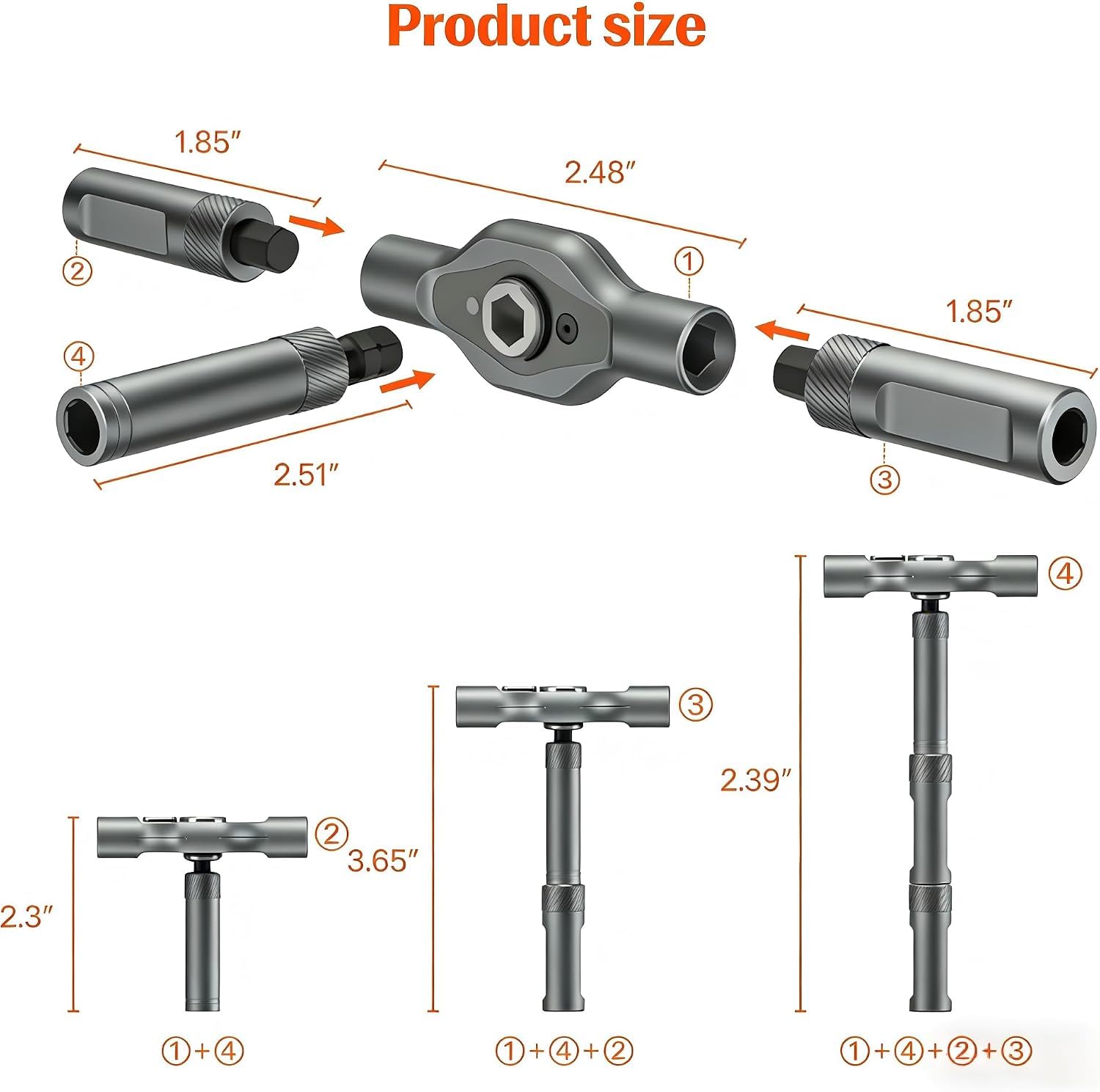 Asnish 24 in1 Magnetic Screwdriver Set Mini Precision Screwdriver - Asnish Official Product View 2
