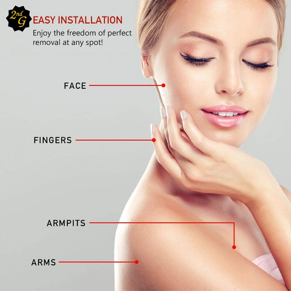 Replacement Heads for Flawless Gen 2 Double Ring 6 Pack - tuokiy Official Imagery - 8