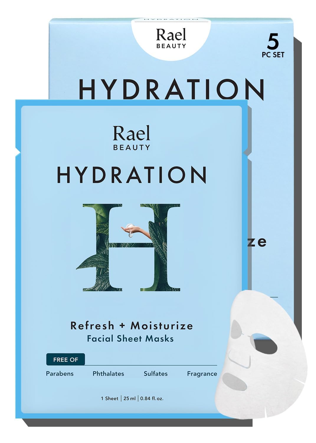 Rael Facial Masks Hydrating &amp; Soothing Skincare Daily Beauty - Rael