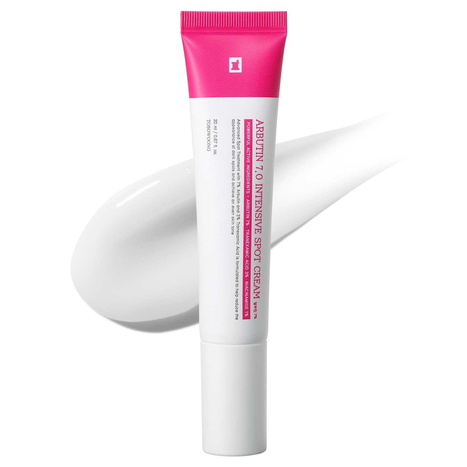 TOSOWOONG Arbutin 7 Intensive Spot Cream for Dark Spots - TOSOWOONG Official Product Imagery - 1