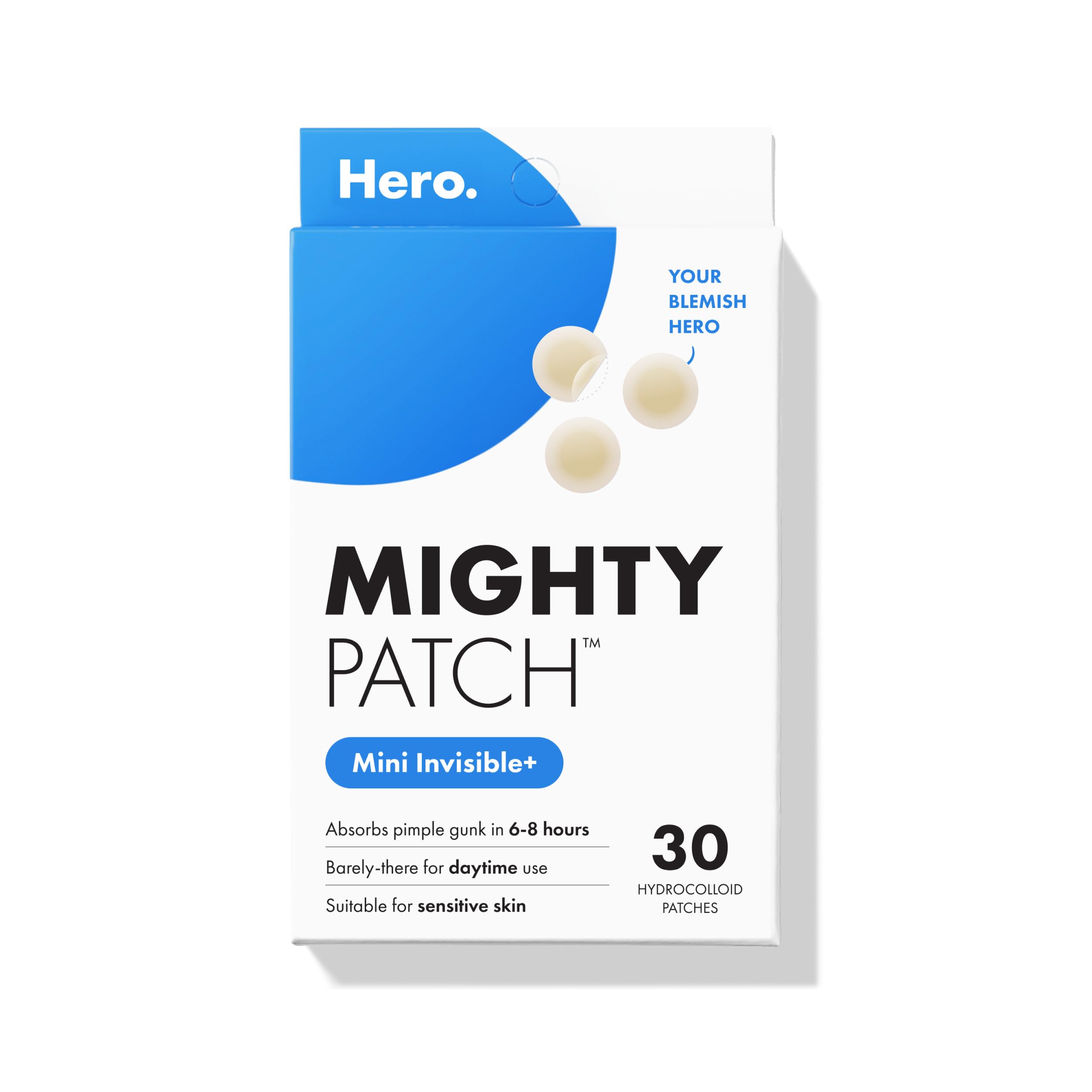 Hero Cosmetics Mighty Patch Mini Invisible+ Acne Pimple Patches, - Product Imagery