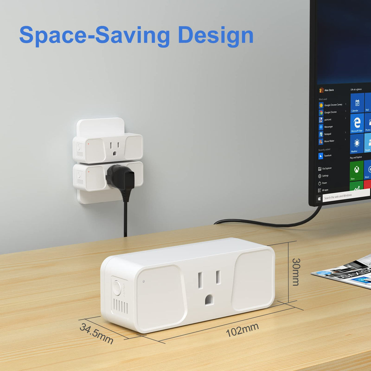 Smart Plug 4 Pack Milfra 2 4GHz WiFi Smart Plug Smart Home - Milfra Official Imagery - 8