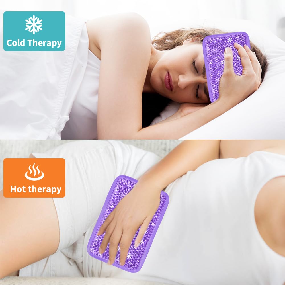 CONBELLA Cold Face and Eye Mask bundle for hot and cold therapy, skin treatment mask for soothing and refreshing facial relief.