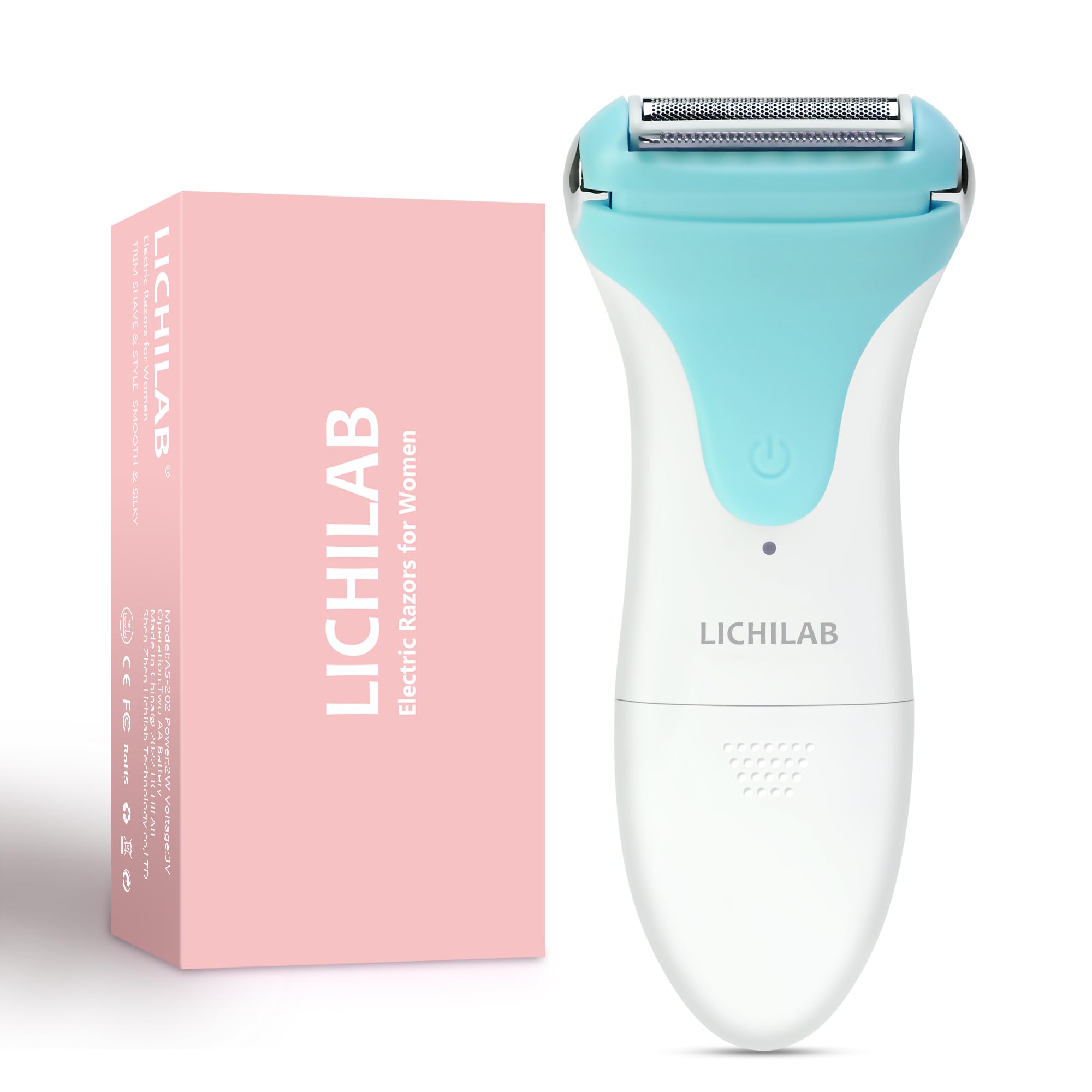 Lichilab Painless Women's Electric Razor & Bikini Trimmer - Waterproof - View 1