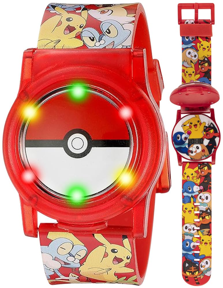 Accutime Kids Pokemon Digital LCD Quartz Watch for Boys, Girls, and Ad - View 8