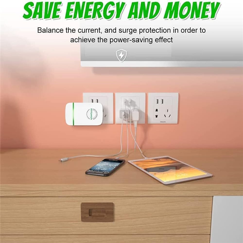 4PC Electricity Saving Box, Energy Saving Device Smart, Save Plug - Generic Official Product View 2