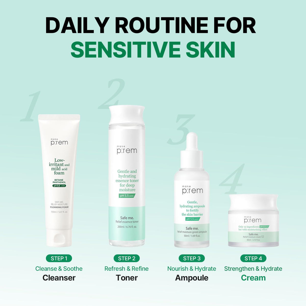MAKE P REM Safe Me Relief Moisture Cream 12 2 70 fl oz - MAKEP:REM Official Imagery - 8