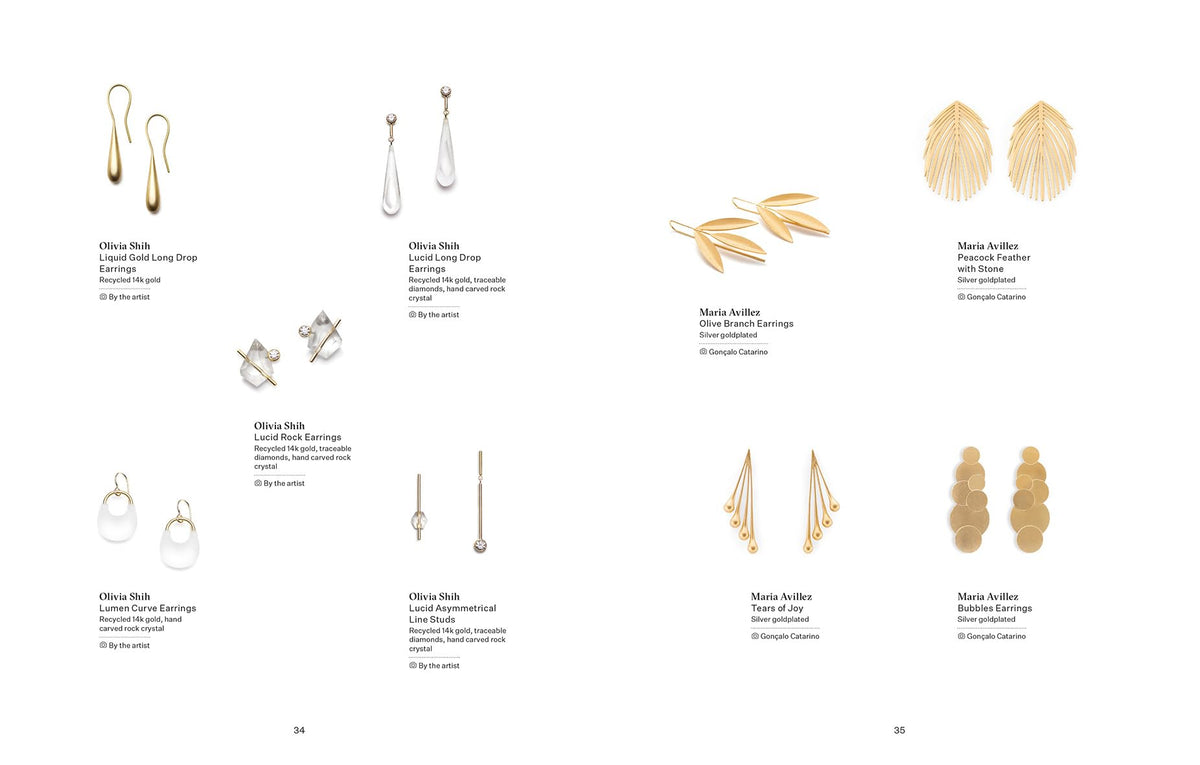 New Earrings 500 Contemporary Jewellery Designs - by               
		   Nicolás Estrada     
       			(Editor) 
       	             Format: Hardcover Official Imagery - 4