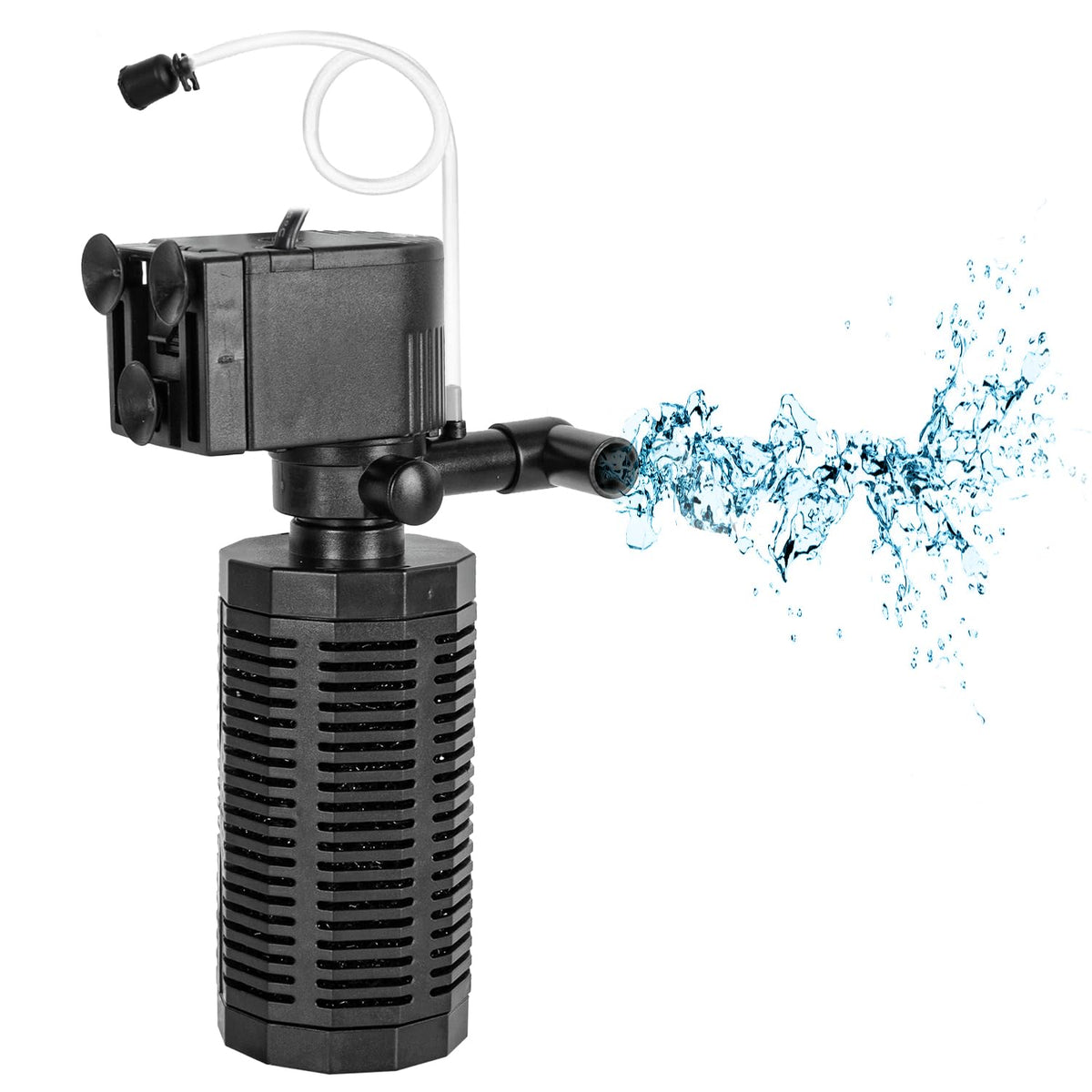 18W Aquarium Internal Filter for 55 120 Gallon Tanks Power - Yaubay Official Imagery - 1