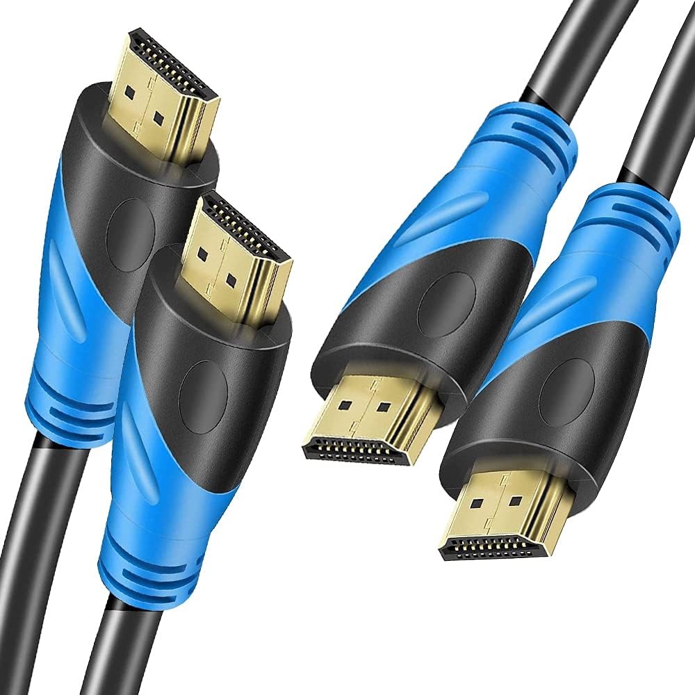Rommisie 4K HDMI 20 ft cable with gold-plated connectors, HDMI 2.0, 18Gbps ultra high-speed for 4K video and audio transmission