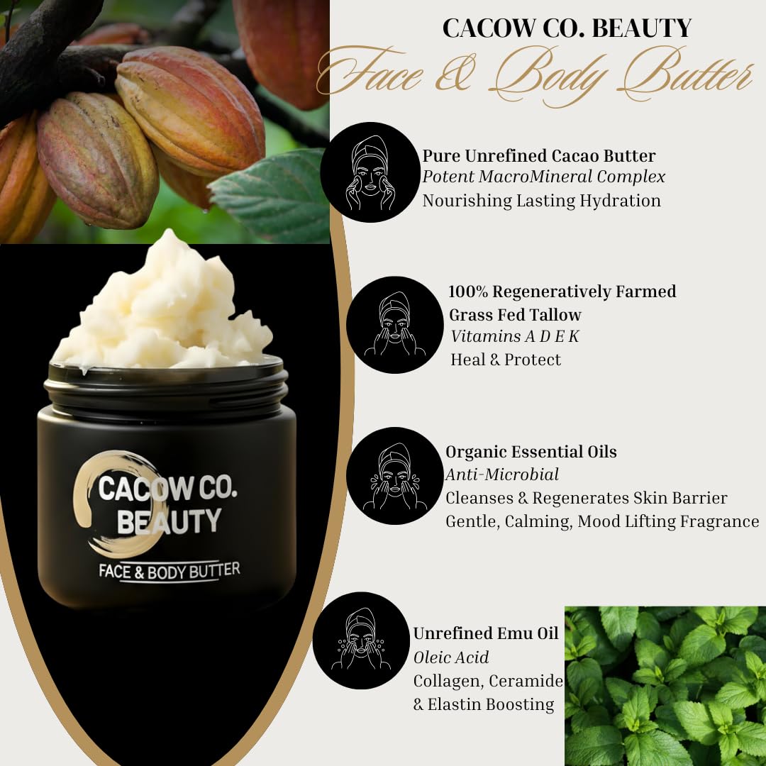 Deeply Nourishing Anti Aging Skin Moisturizer - CaCow Co. Beauty Official Imagery - 4