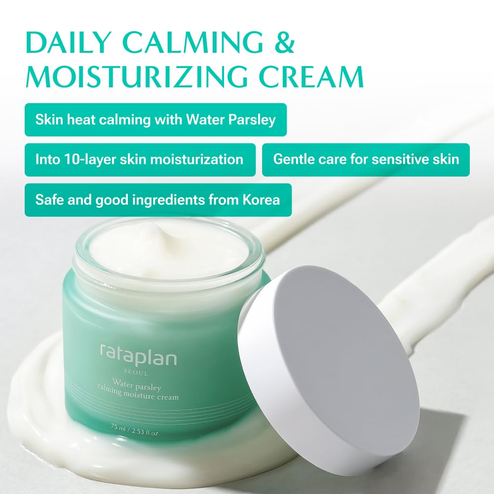 RATAPLAN Water Parsley Calming Serum &amp; Cream Duo Set - RATAPLAN