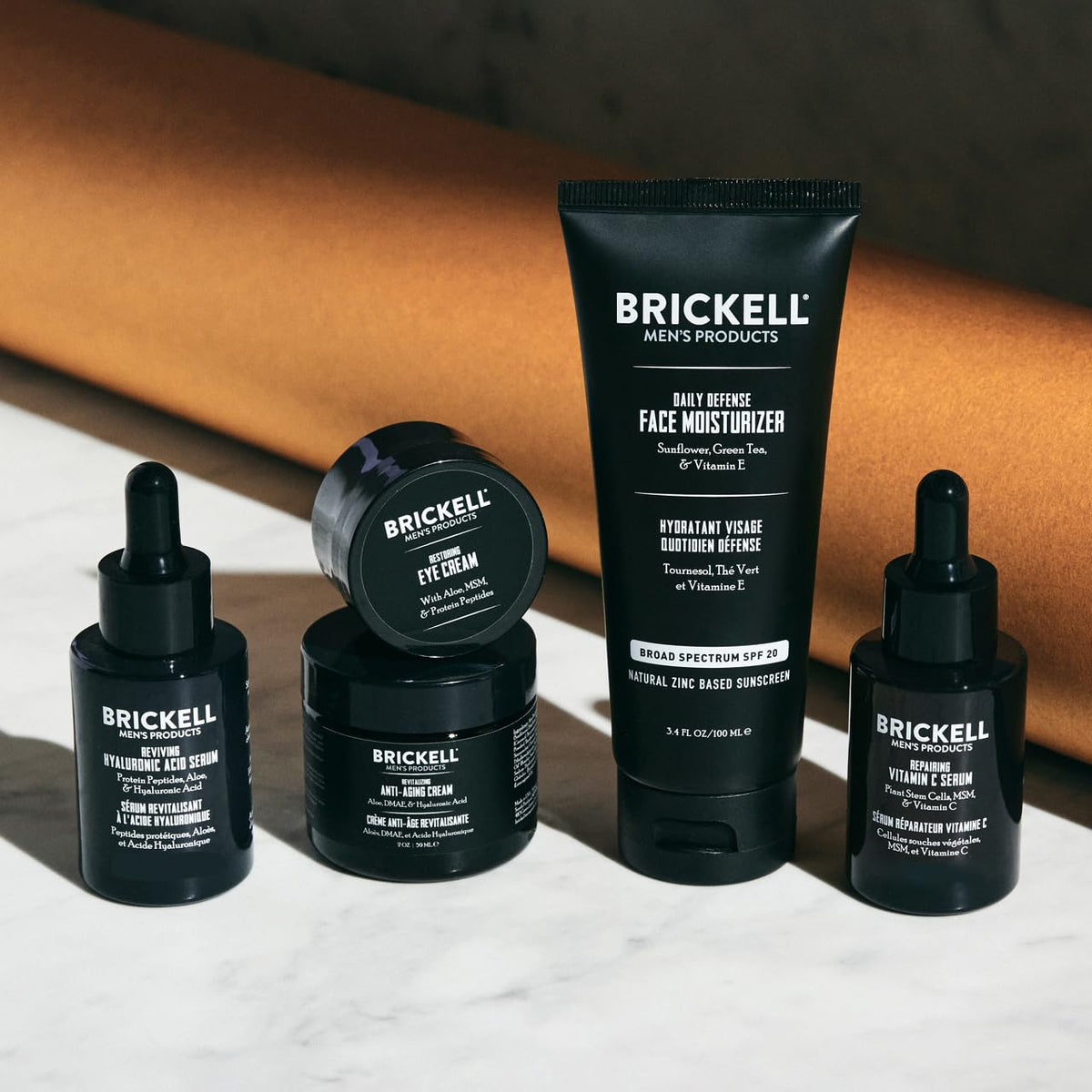 Brickell Men s Complete Defense Anti Aging Routine Night - Brickell Men's Products Official Imagery - 4