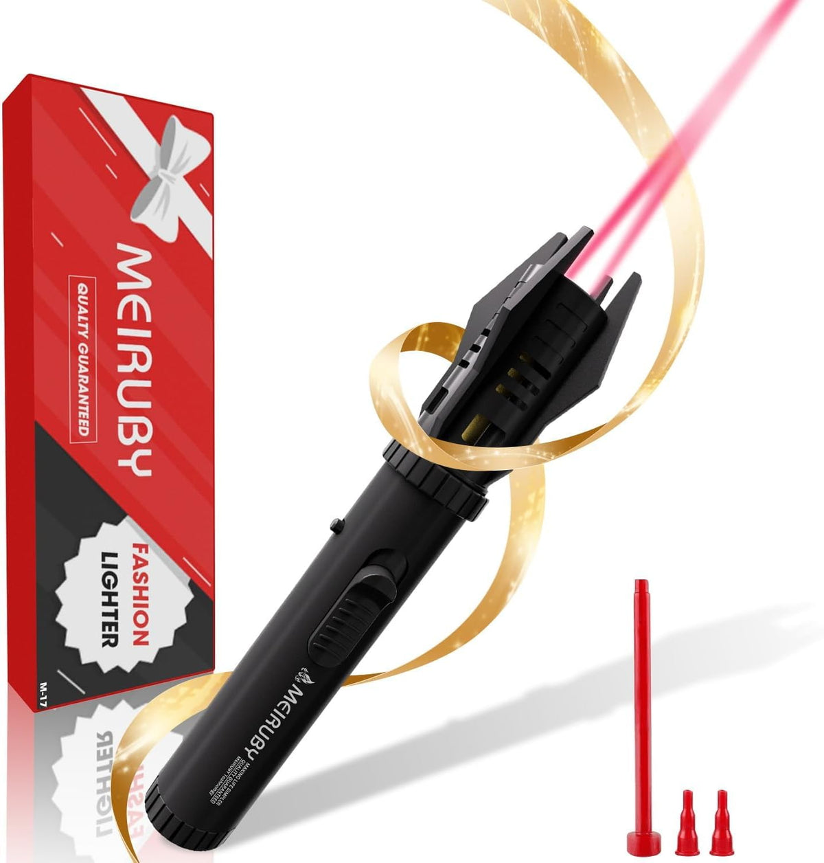Gifts for Men Dad Adults Lightsaber Torch Lighter Flame - MEIRUBY Official Imagery - 1