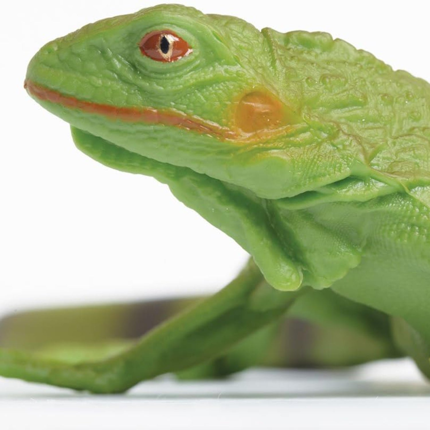 Safari Ltd. Iguana Baby figurine, 9.4-inch detailed plastic model, educational toy for learning about reptiles and wildlife.