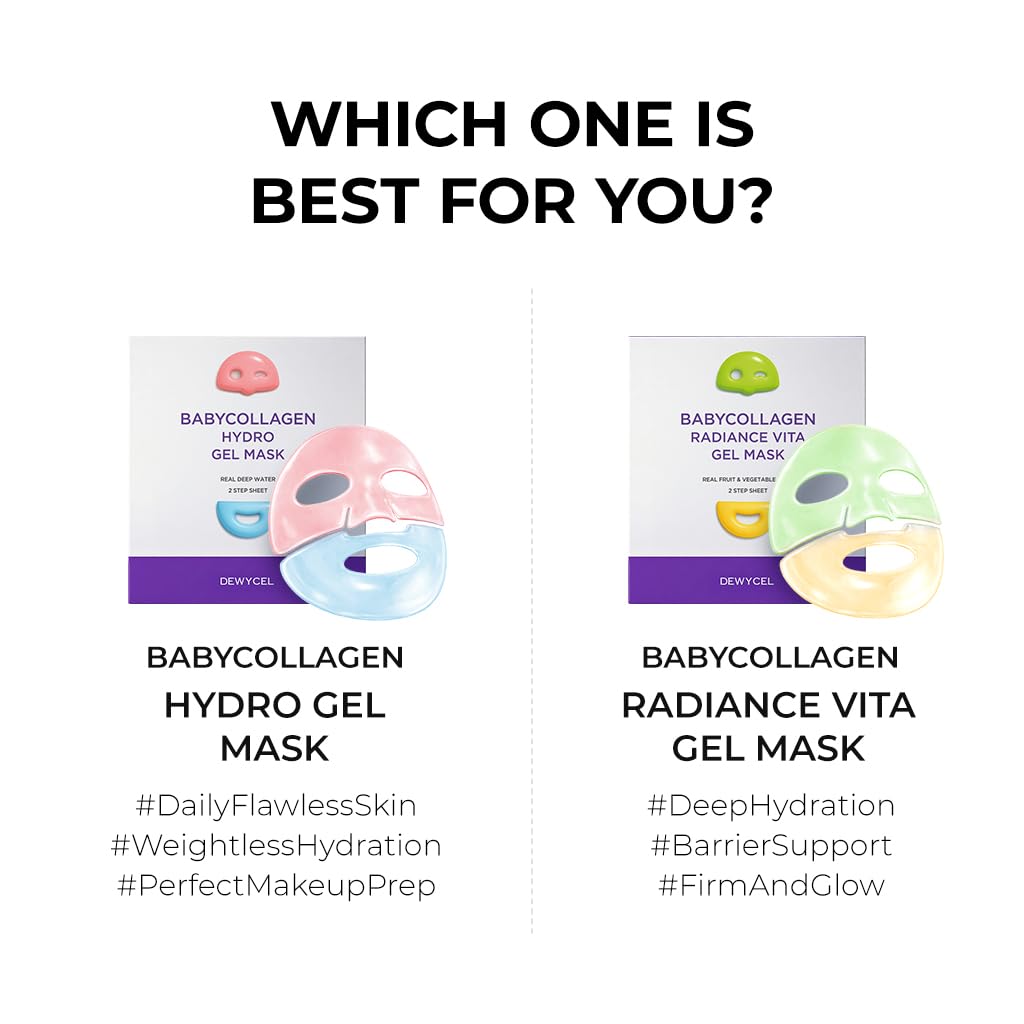 DEWYCEL BabyCollagen Hydro Gel Mask - DEWYCEL