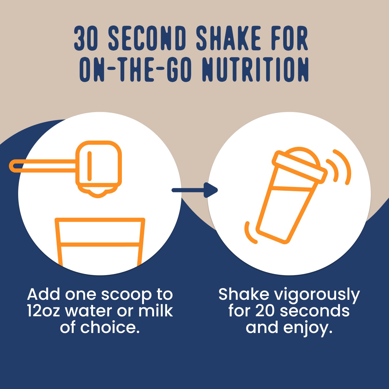 FlavCity Chocolate All in One Protein Shake Powder - On the Go Me - FlavCity Official Product View 5