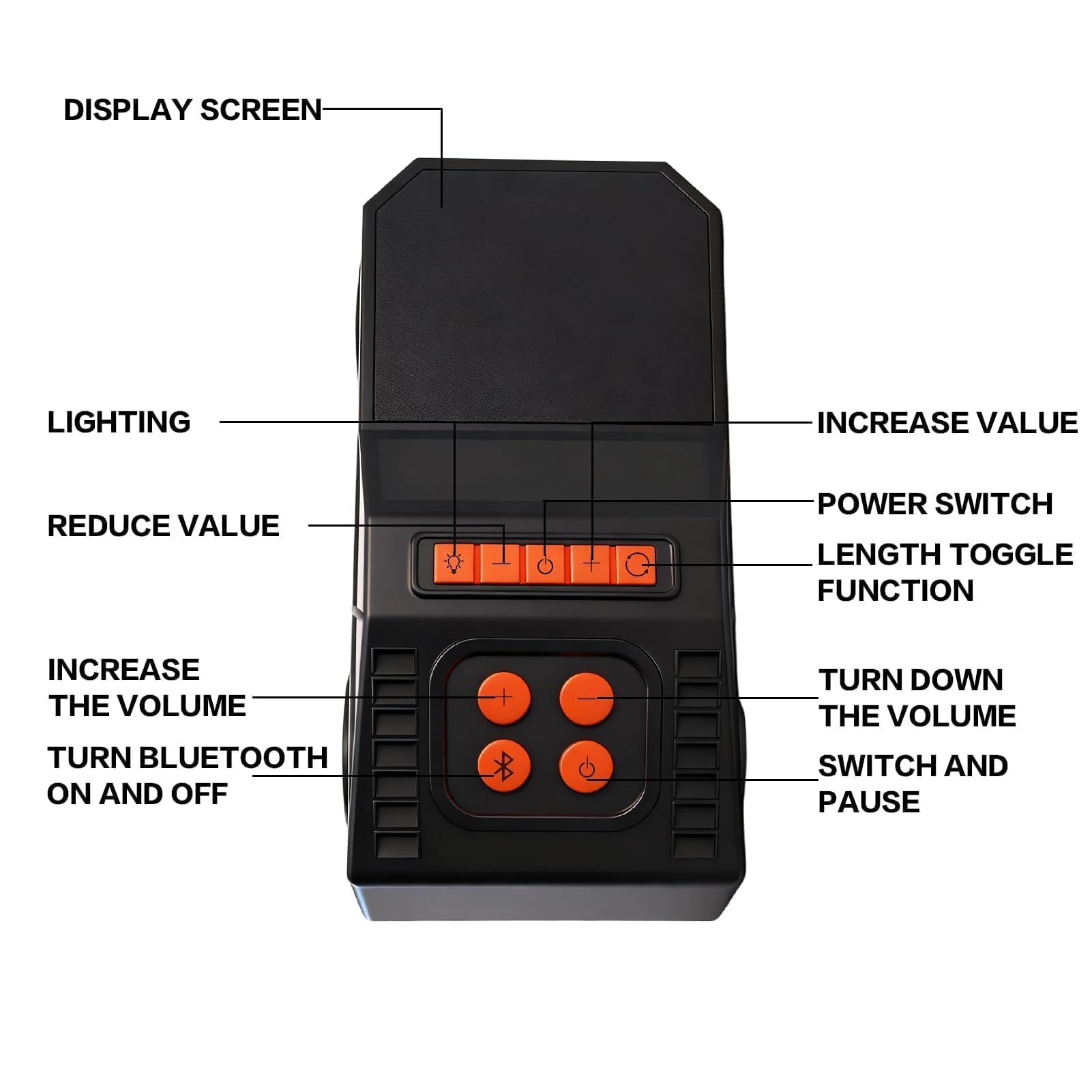 Mightiger Tire Inflator Car-Shaped Air Pump with Bluetooth Gifts by Mightiger - Angle View 8
