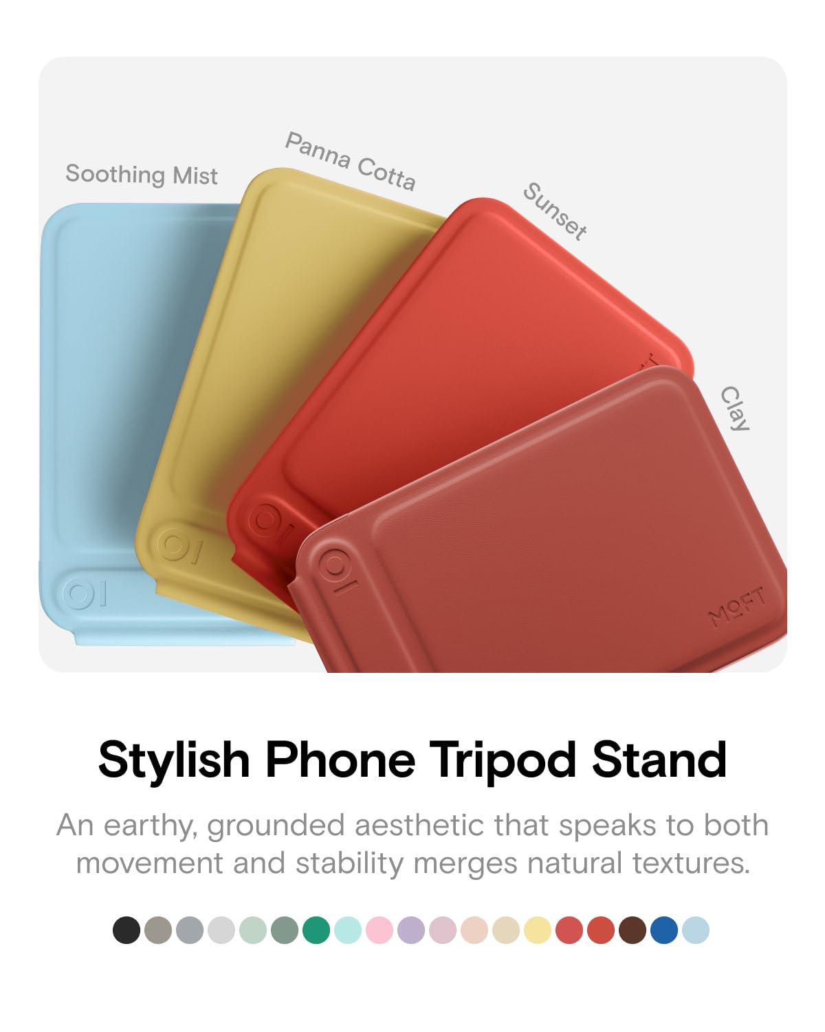 MOFT Phone Tripod Stand, Portable Selfie Stick for iPhone, Mulit-Angle - MOFT Official Product View 7