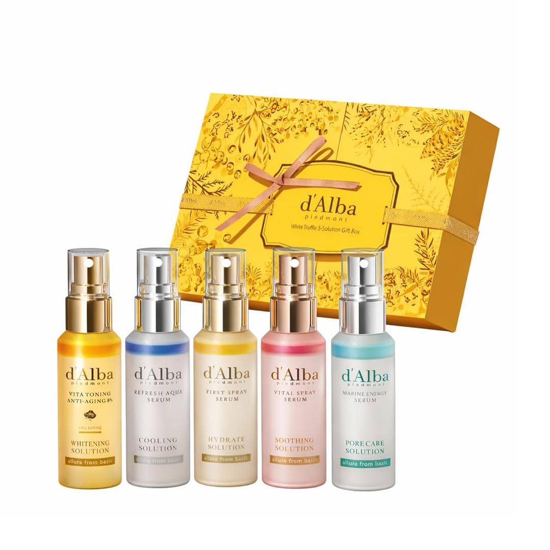d Alba Official White Truffle Spray Serum 5 Solutions Gift - d'alba Piedmont Official Product Imagery - 1