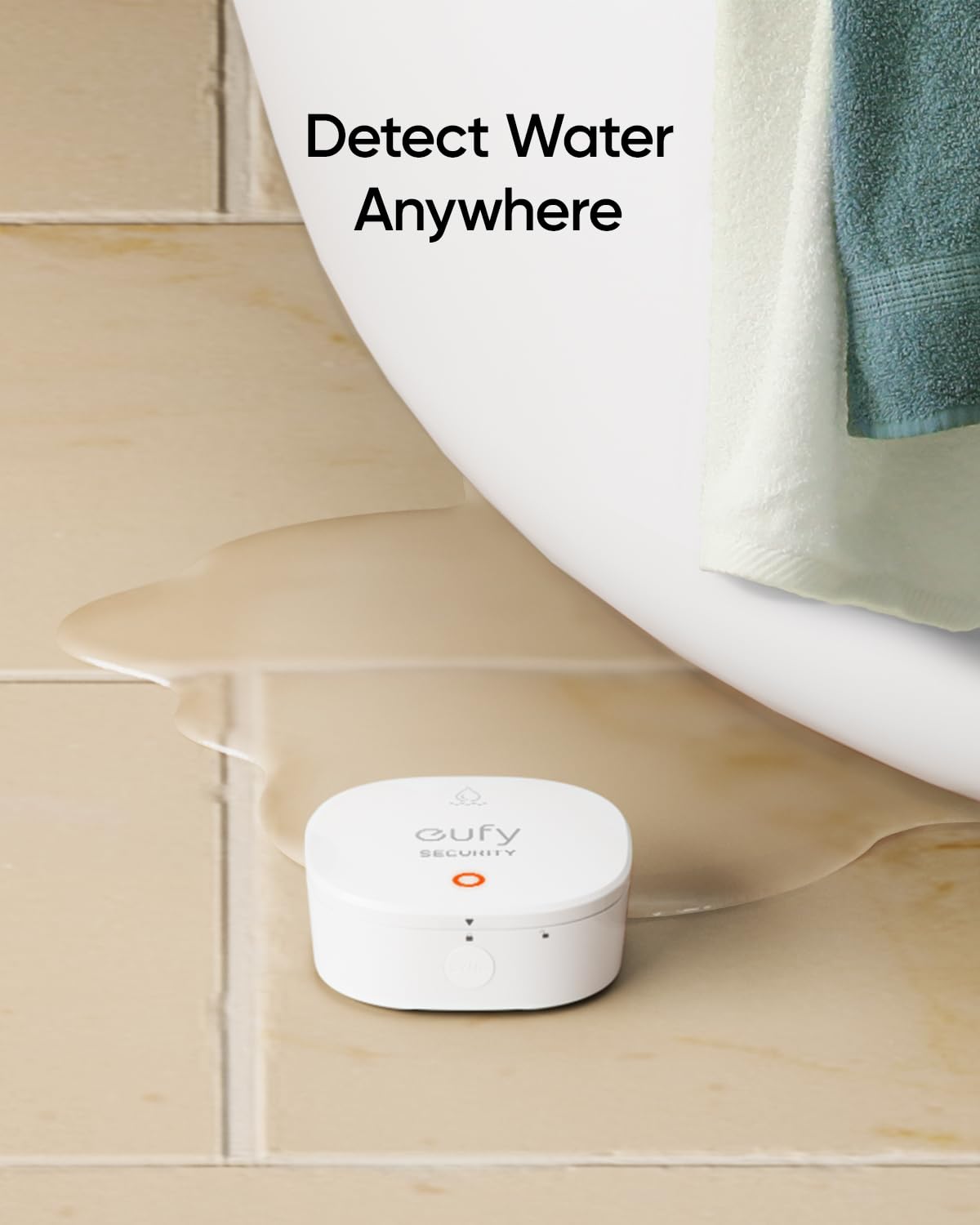 eufy Security Water and Freeze Sensor with Remote Alerts - Premium Selection Official Imagery - 3