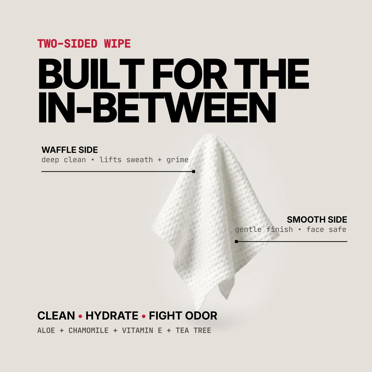 3 Pack 60 Wipes - BARE Wipes Official Imagery - 4