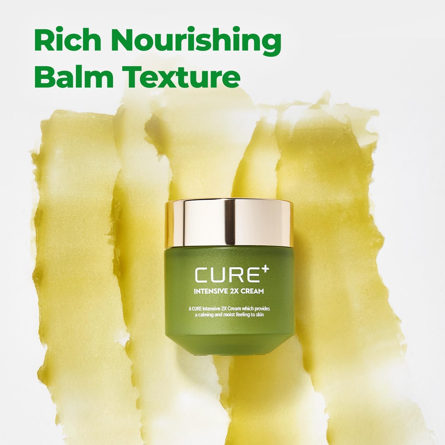 Cure Intensive 2X Cream, Premium Aloe Deep Moisturizing Multi - Kim Jeong Moon Aloe