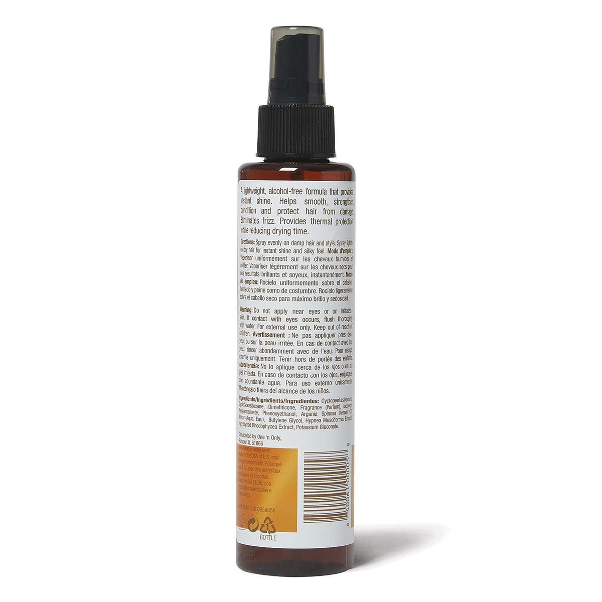 One n Only Argan Oil Spray Hair Treatment Heat Protectant 6 - One 'N Only Official Imagery - 3