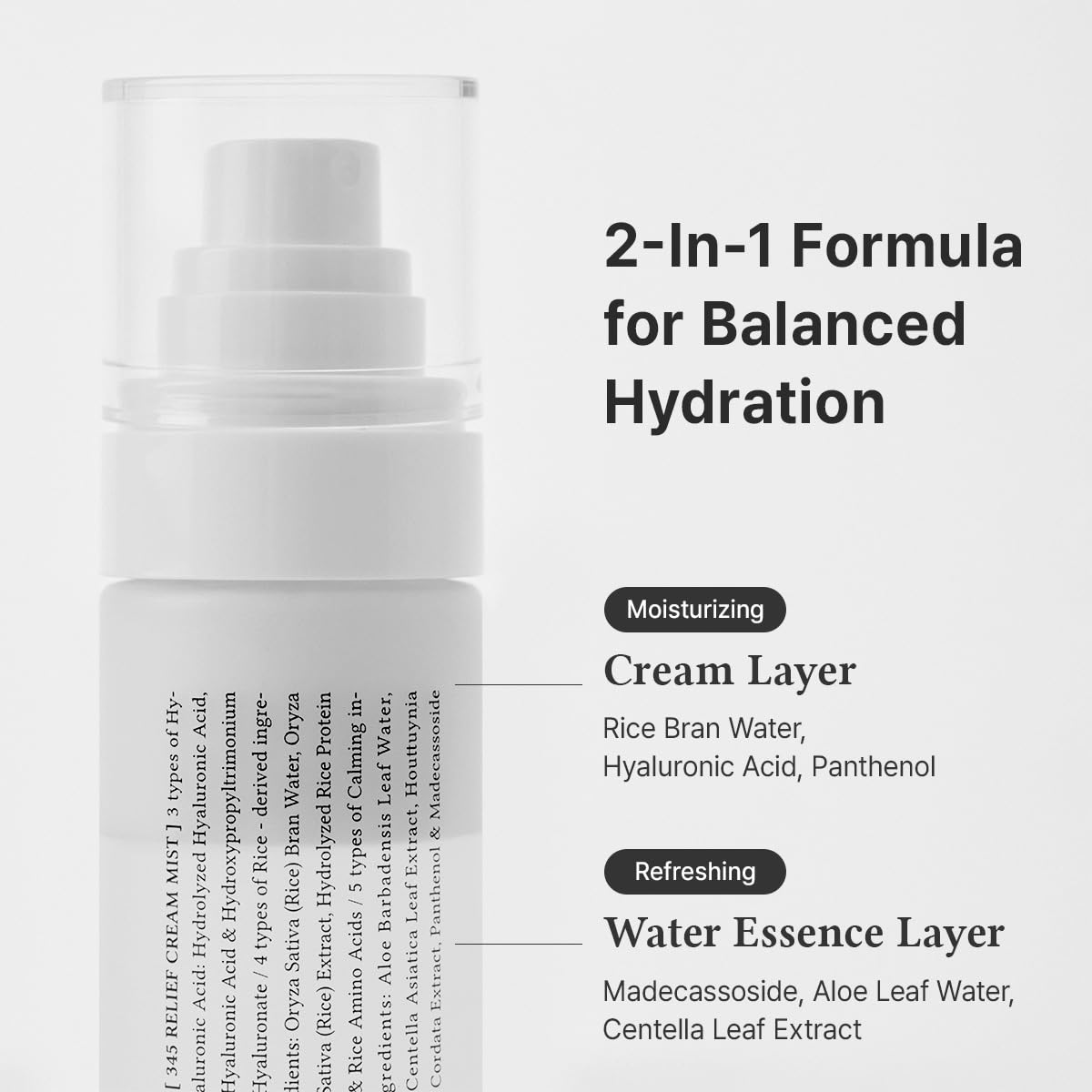 Dr.Althea 345 Relief Cream Mist, Korean Vegan Skin Care, 3.38 Fl Oz - Dr.Althea Official Product View 5