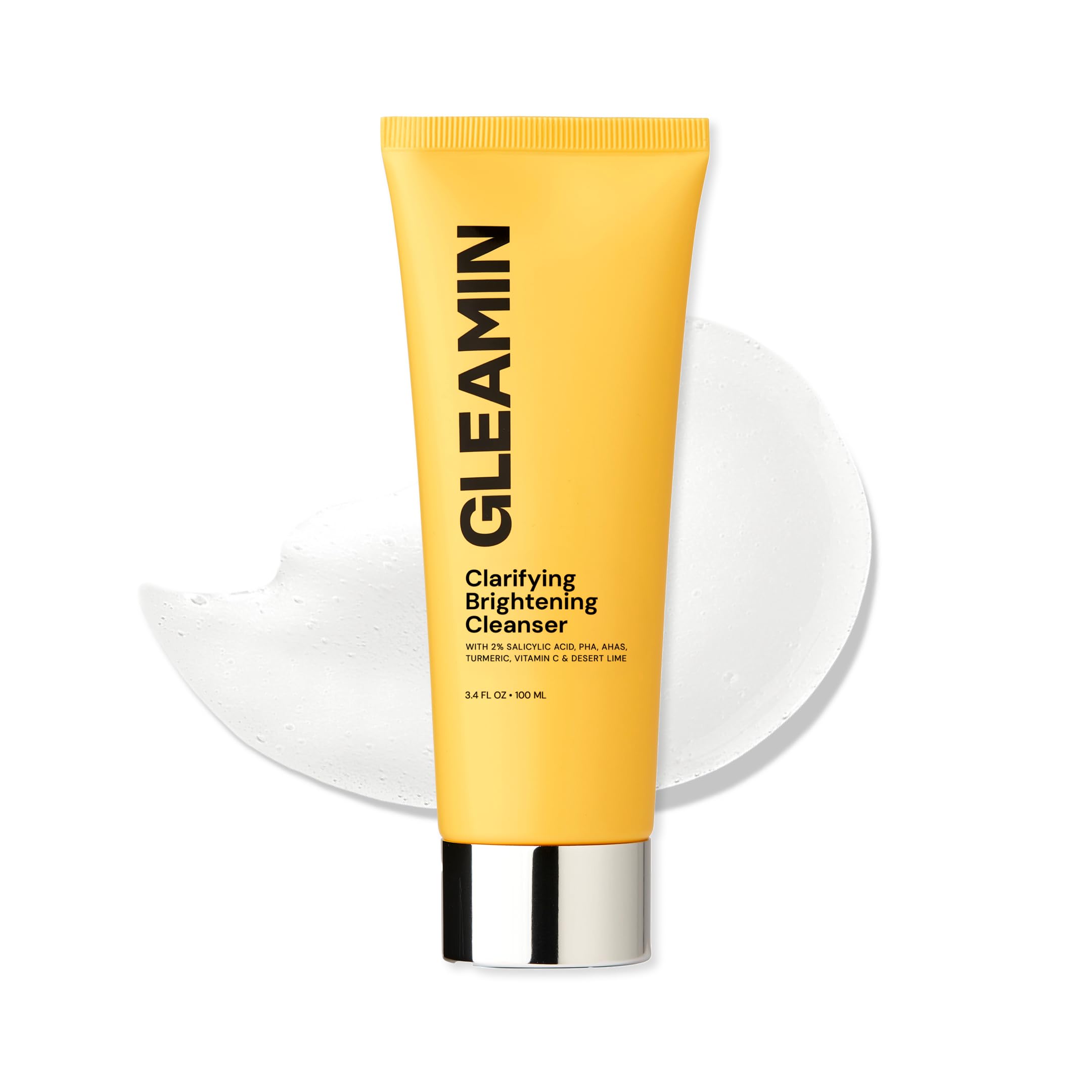 Gleamin Clarifying Brightening Cleanser 3 4 fl oz Facial - Gleamin Official Imagery - 2