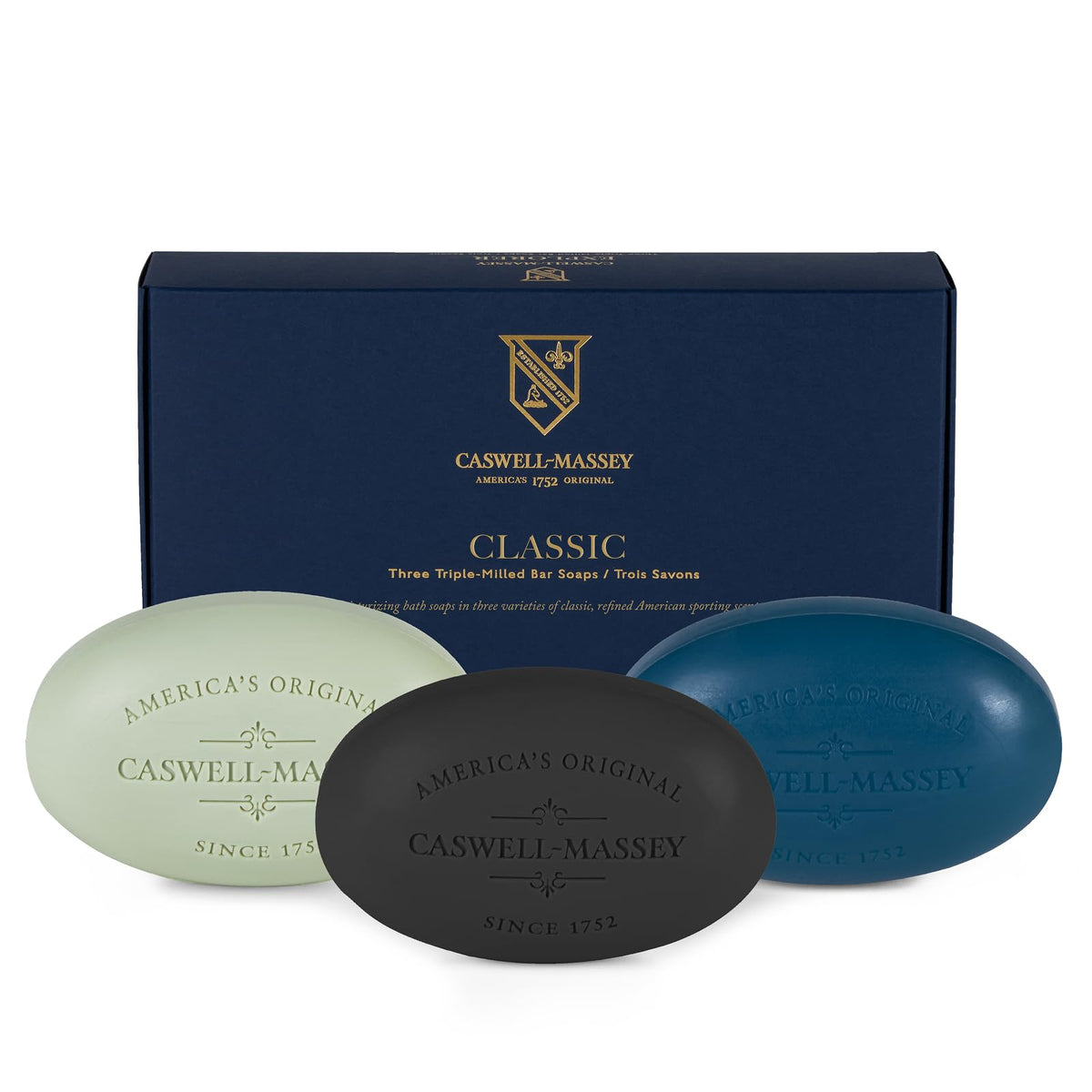 Caswell Massey Men s Bar Soap Gift Set Newport Oaire - Caswell-Massey Official Imagery - 2