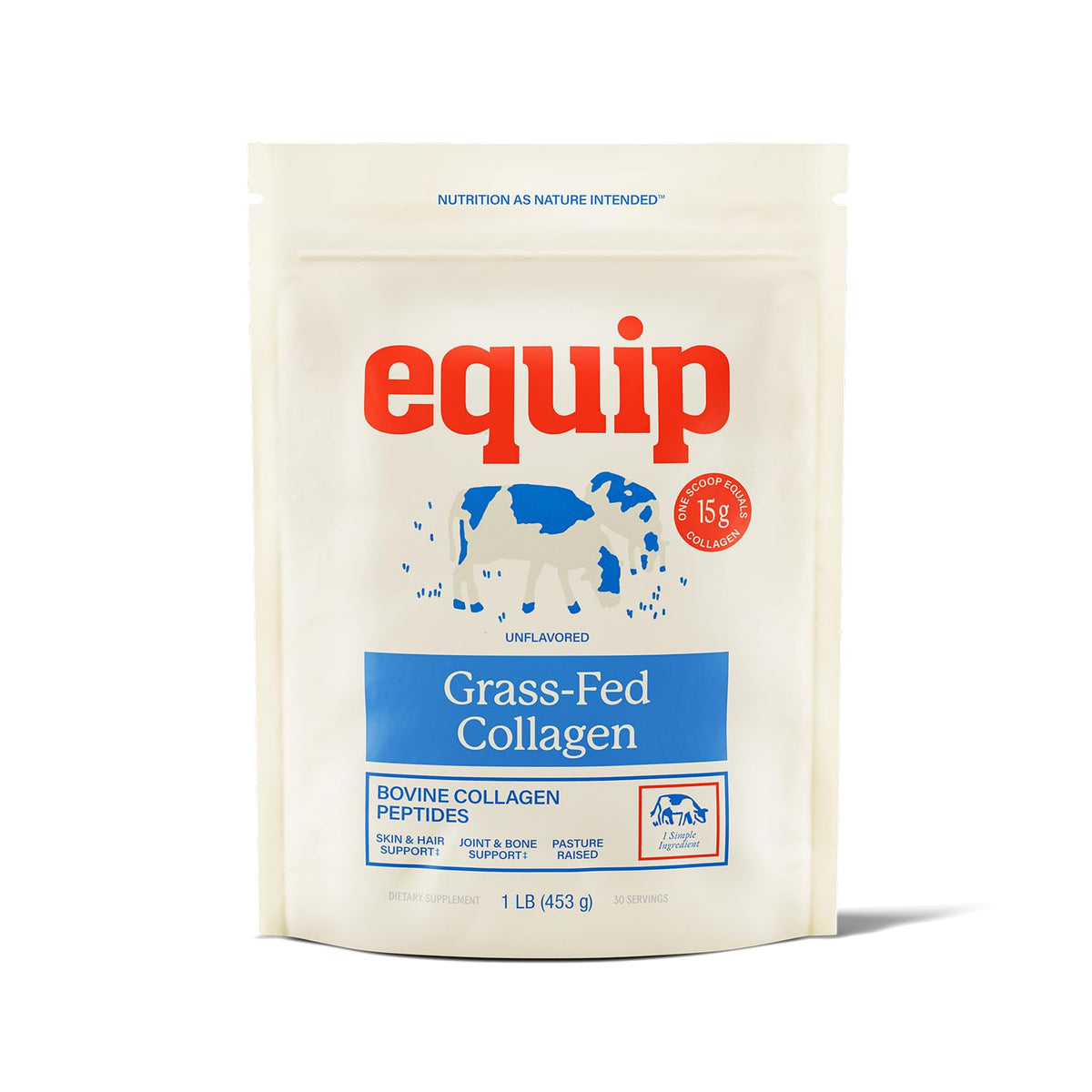 Equip Foods Grass Fed Collagen Powder - Equip Official Imagery - 1